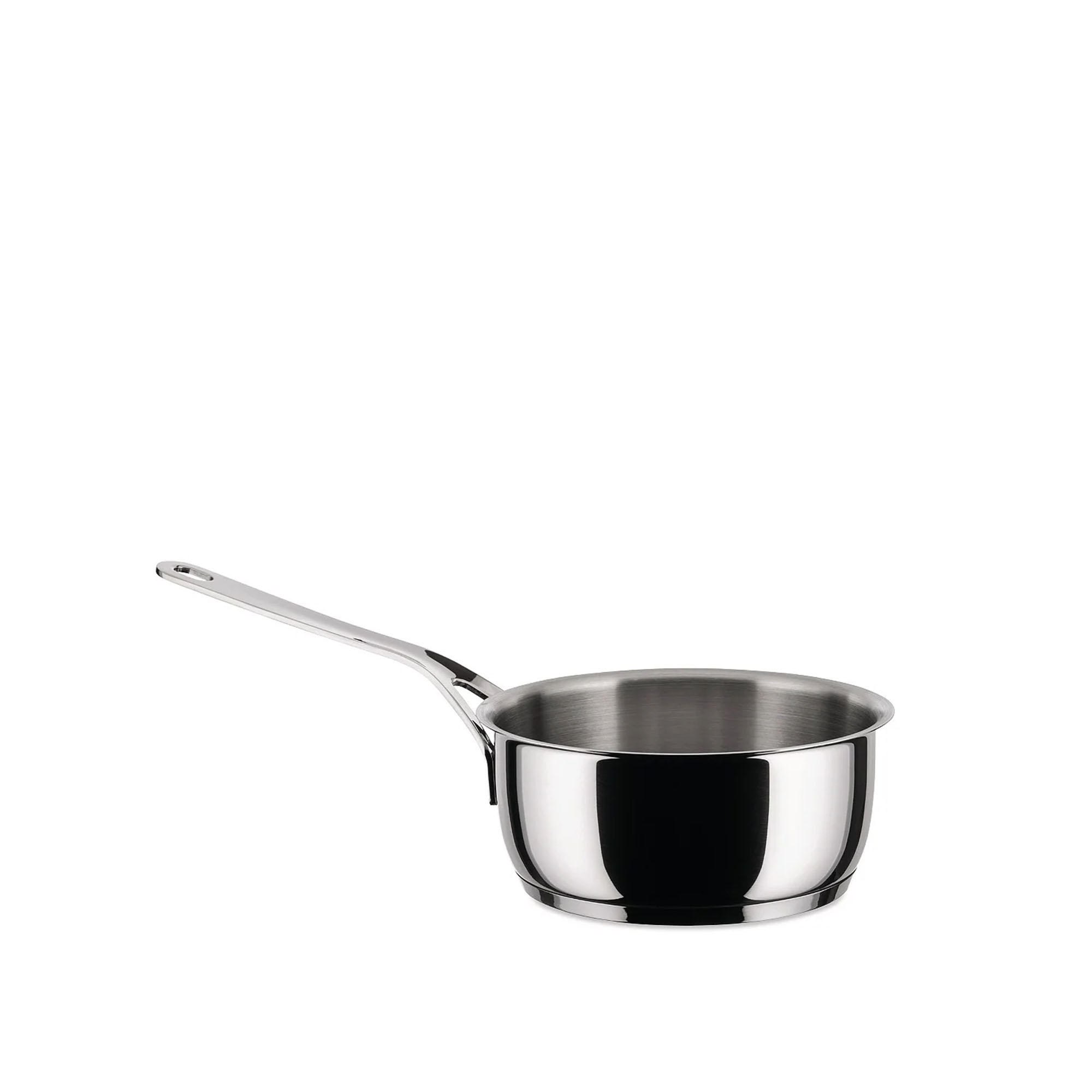 Alessi - Pots & Pans Saucepan - Ø 16 cm - Kjeler og kasseroller - Jasper Morrison - Sølv