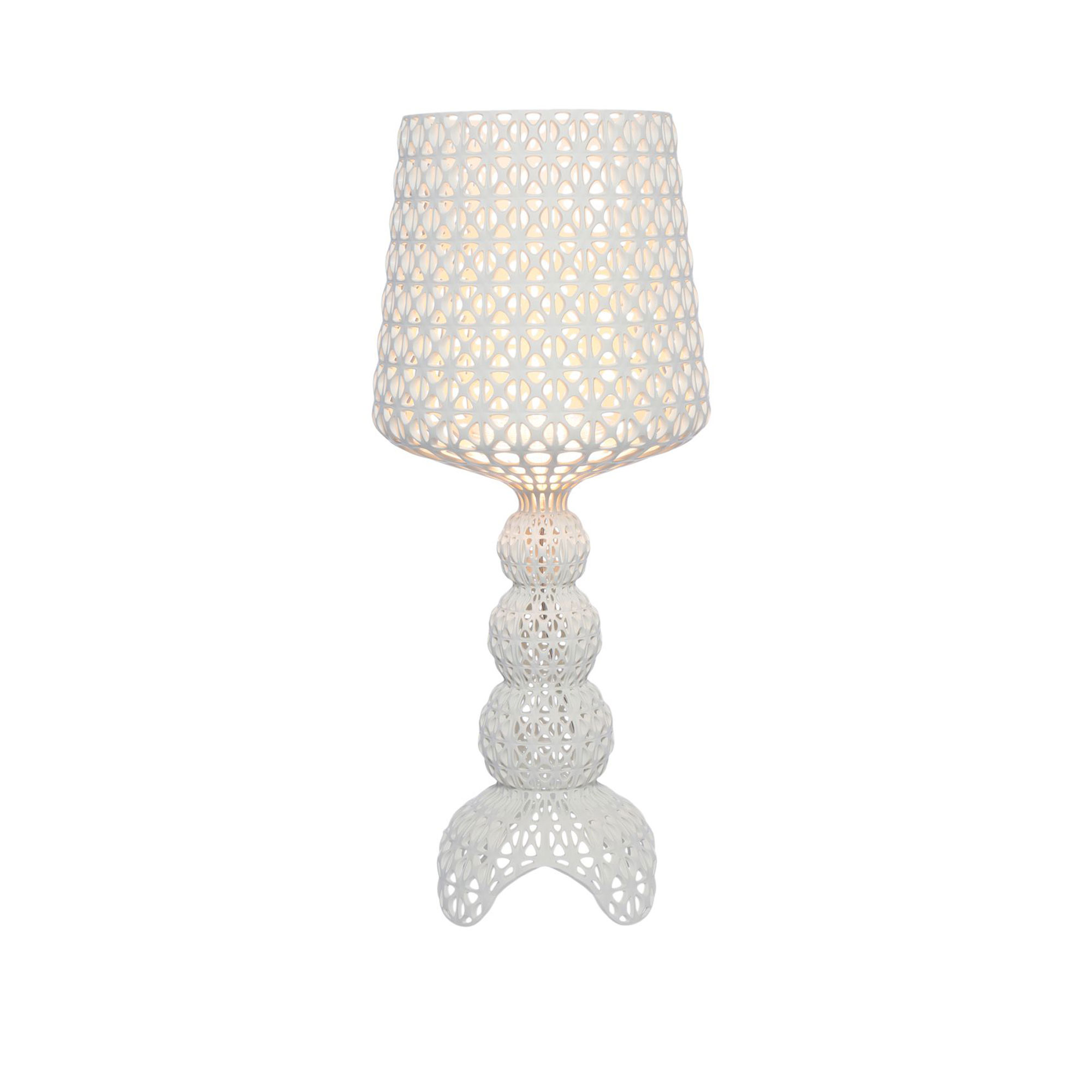 Kartell - Mini Kabuki Opaque White - Bordslampor - Ferruccio Laviani - Vit