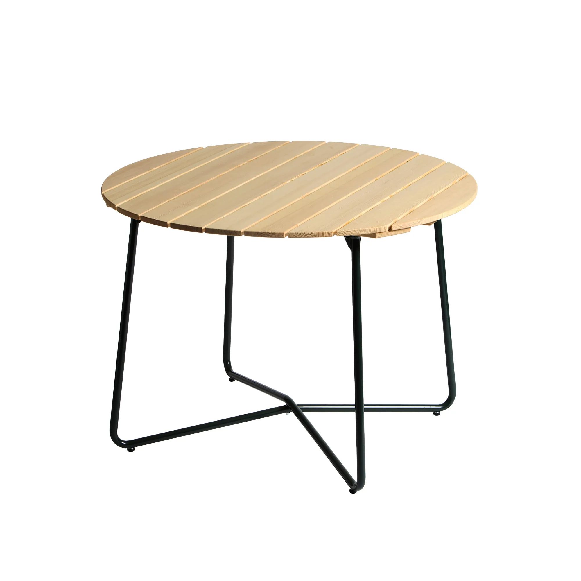 Bord 9A Ø100cm grönt stativ