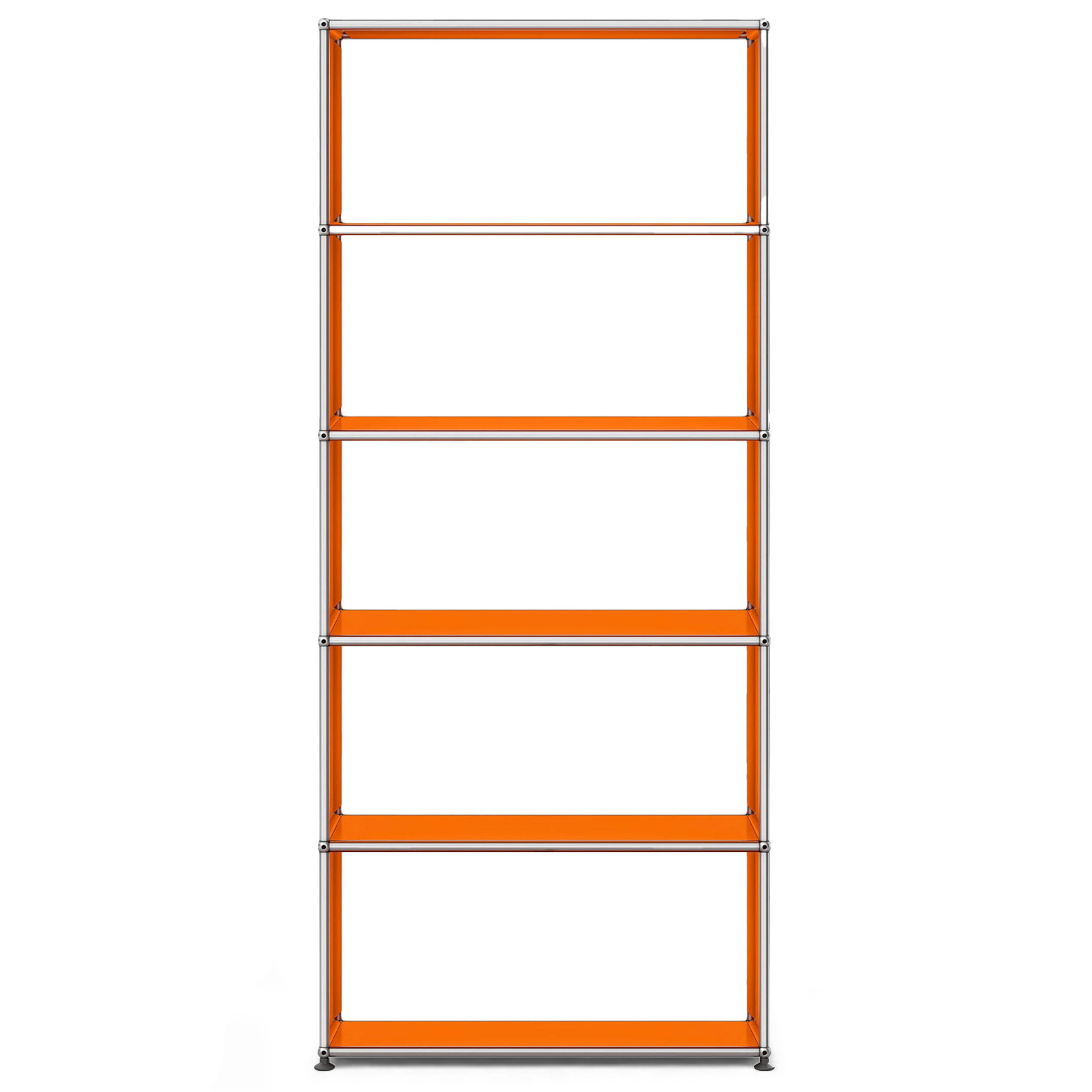 USM - USM Haller 108 Shelving Pure Orange - Hyllor & Hyllsystem - Fritz Haller & Paul Sch&auml;rer - Orange - Metall