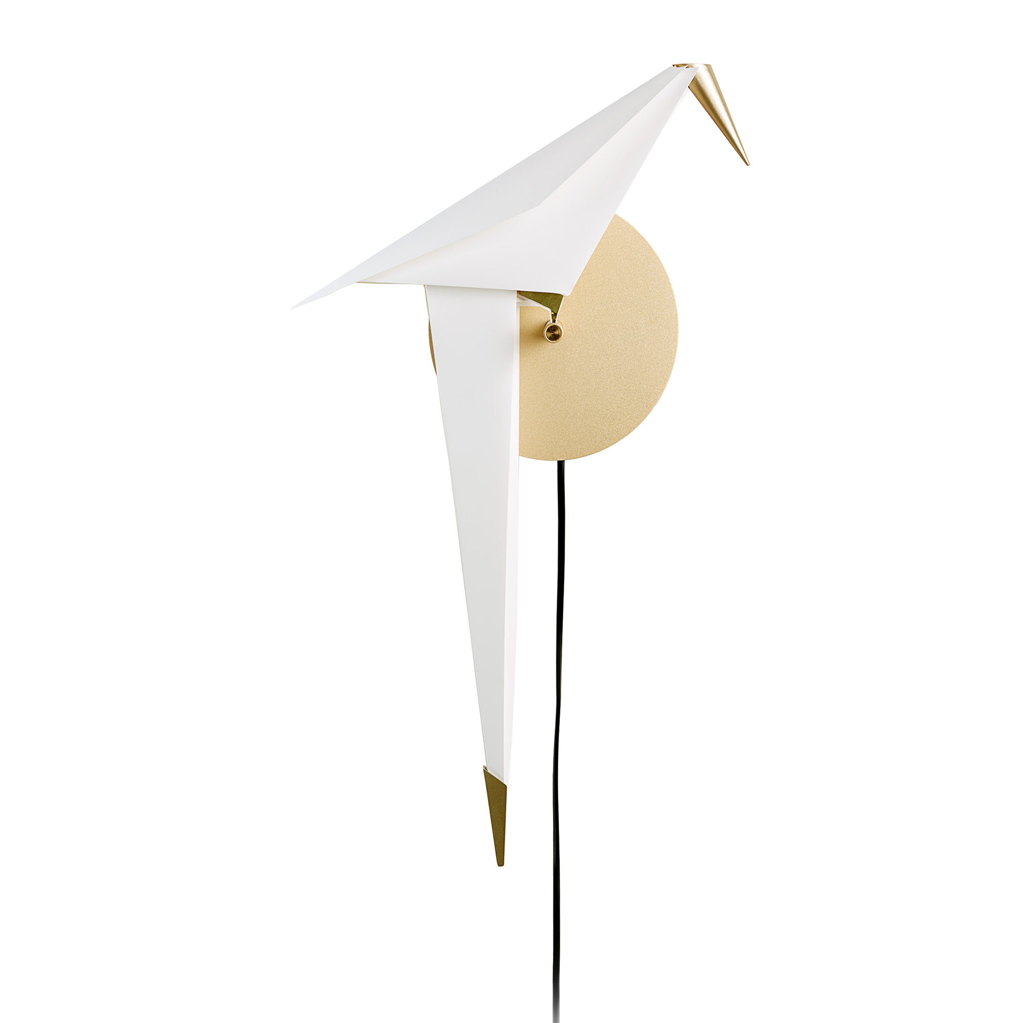 Moooi - Perch Light - Vägglampa, Stor - Vägglampor - Umut Yamac - Guld - Metall