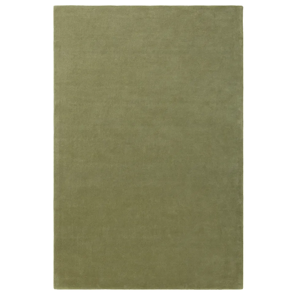 Origin Solid 300 x 400 cm Hand Tufted Rug Evergreen