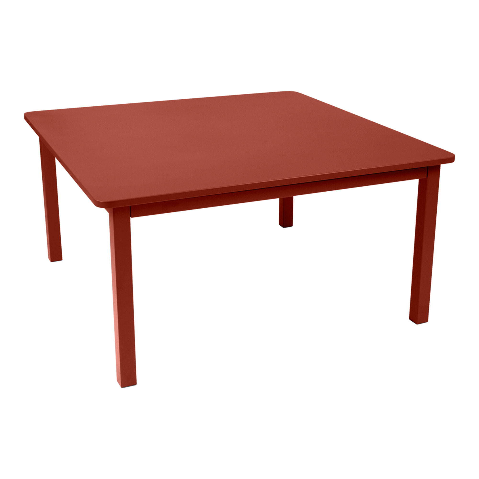 Fermob - Craft Table 143 cm Red Ochre 20 - Matbord utomhus - Röd - Metall