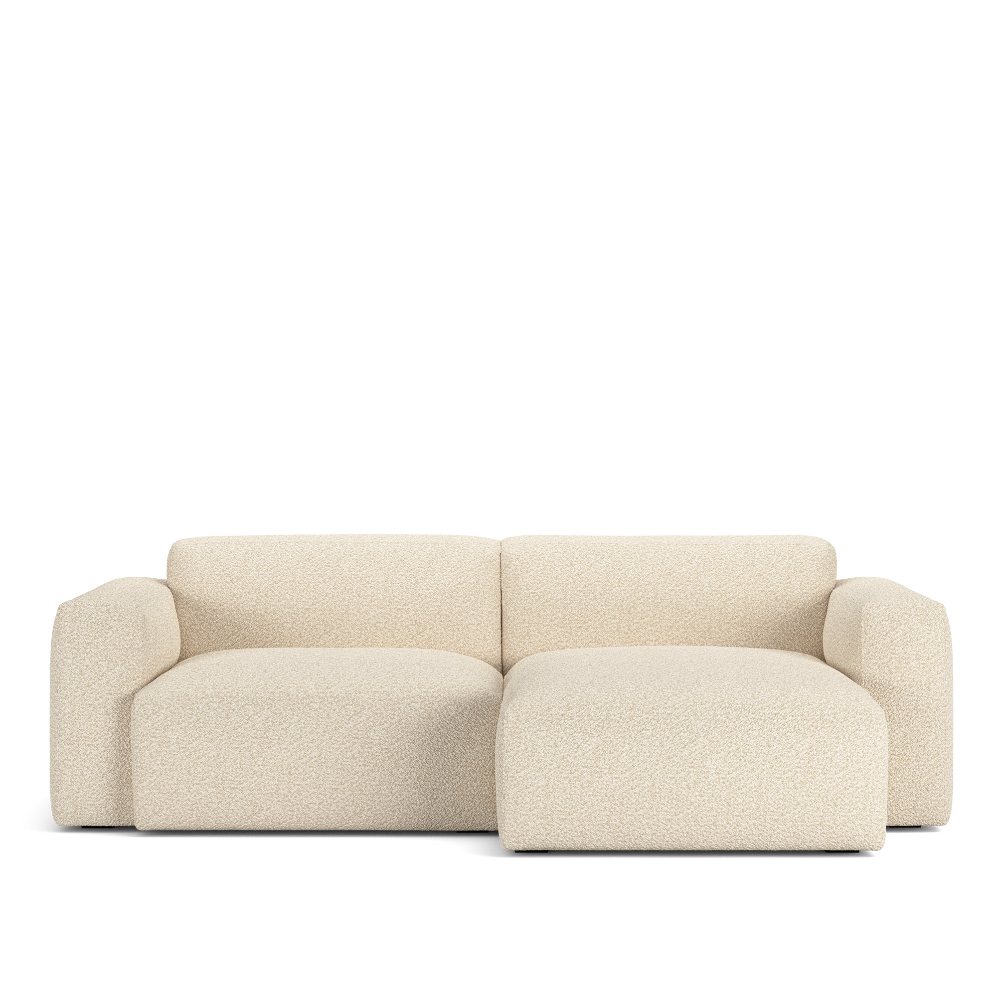 NOGA - Brick 2-Seater Chaise Lounge Right, Vellus 04 - Soffor