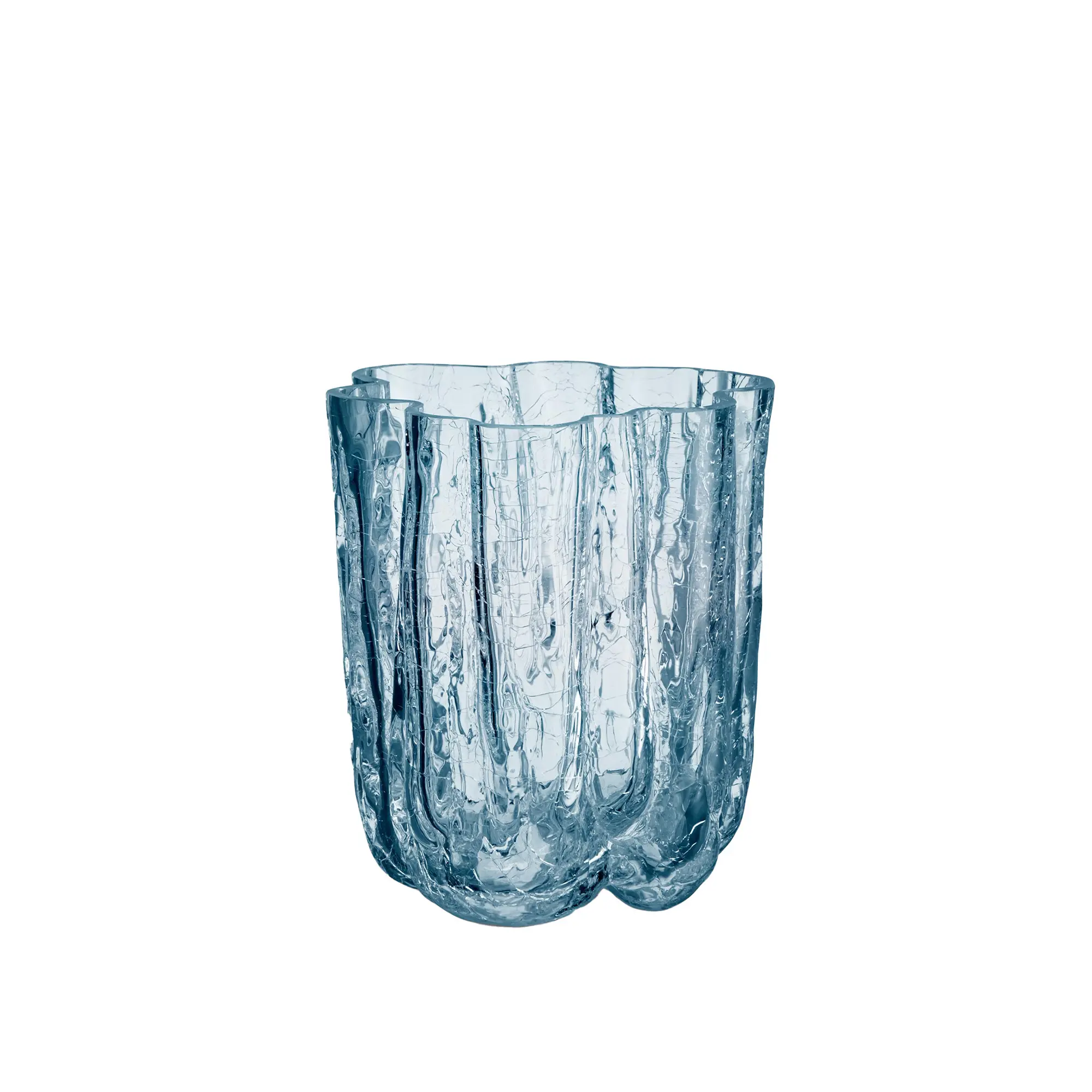 Crackle vase 12 cm