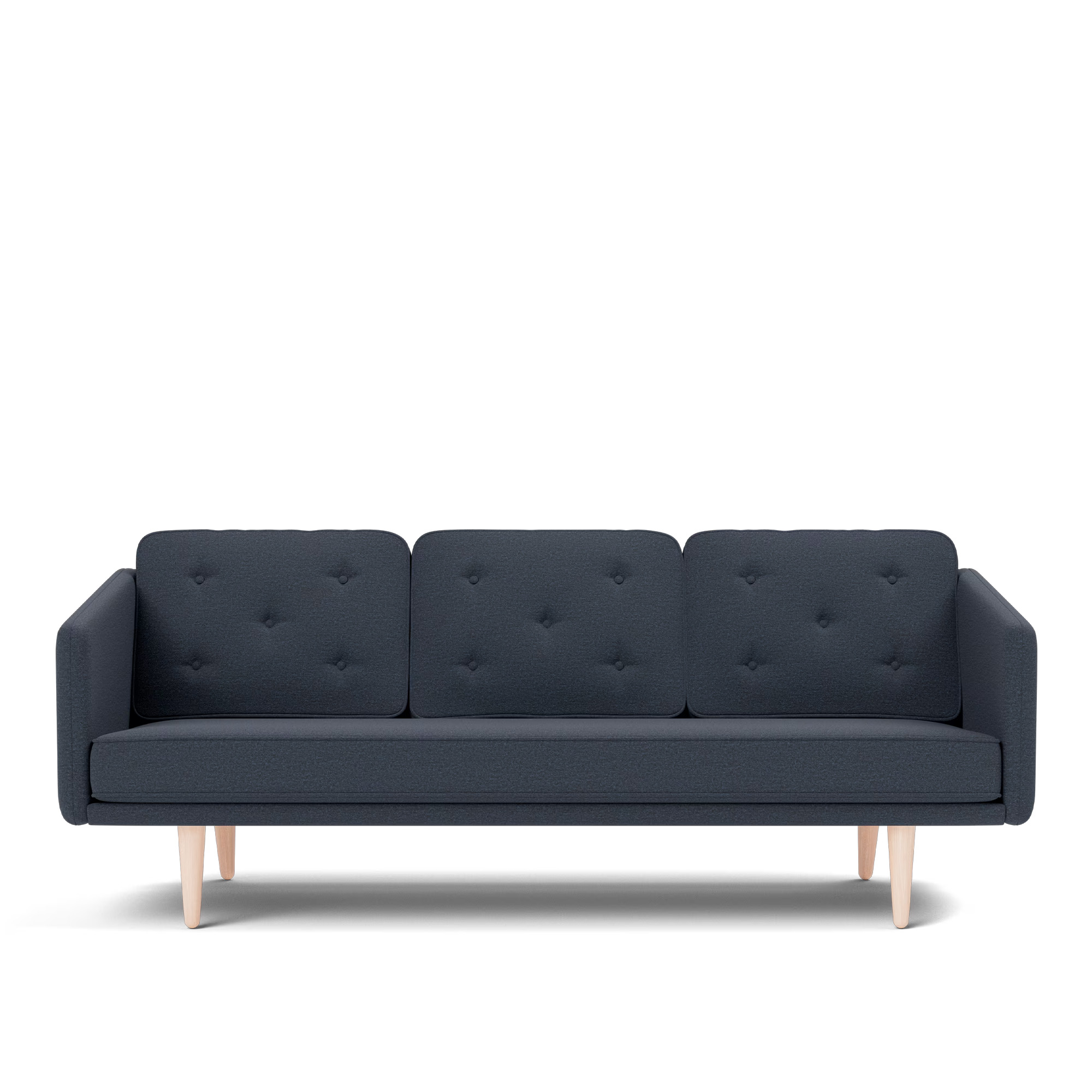 Fredericia Furniture - No. 1 Sofa - 3 seater - 206 cm - Bardal 780 - Oak soap treated - Soffor - Børge Mogensen