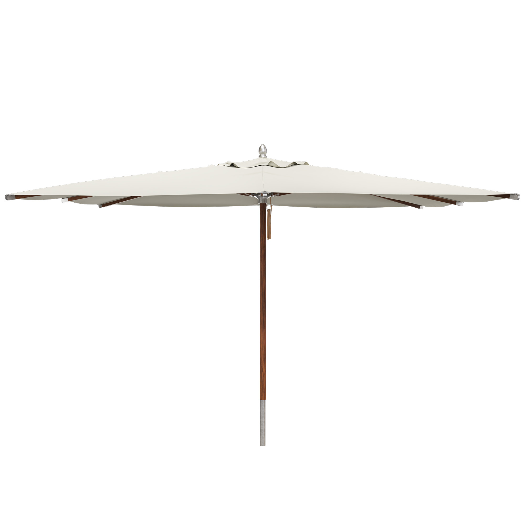 Fritz Hansen - Atlantis White parasoll 330 x 330 cm - Parasoll - Skagerak Design Team | Utemöbler - Loungemöbler - Parasoll | Möbelexperten
