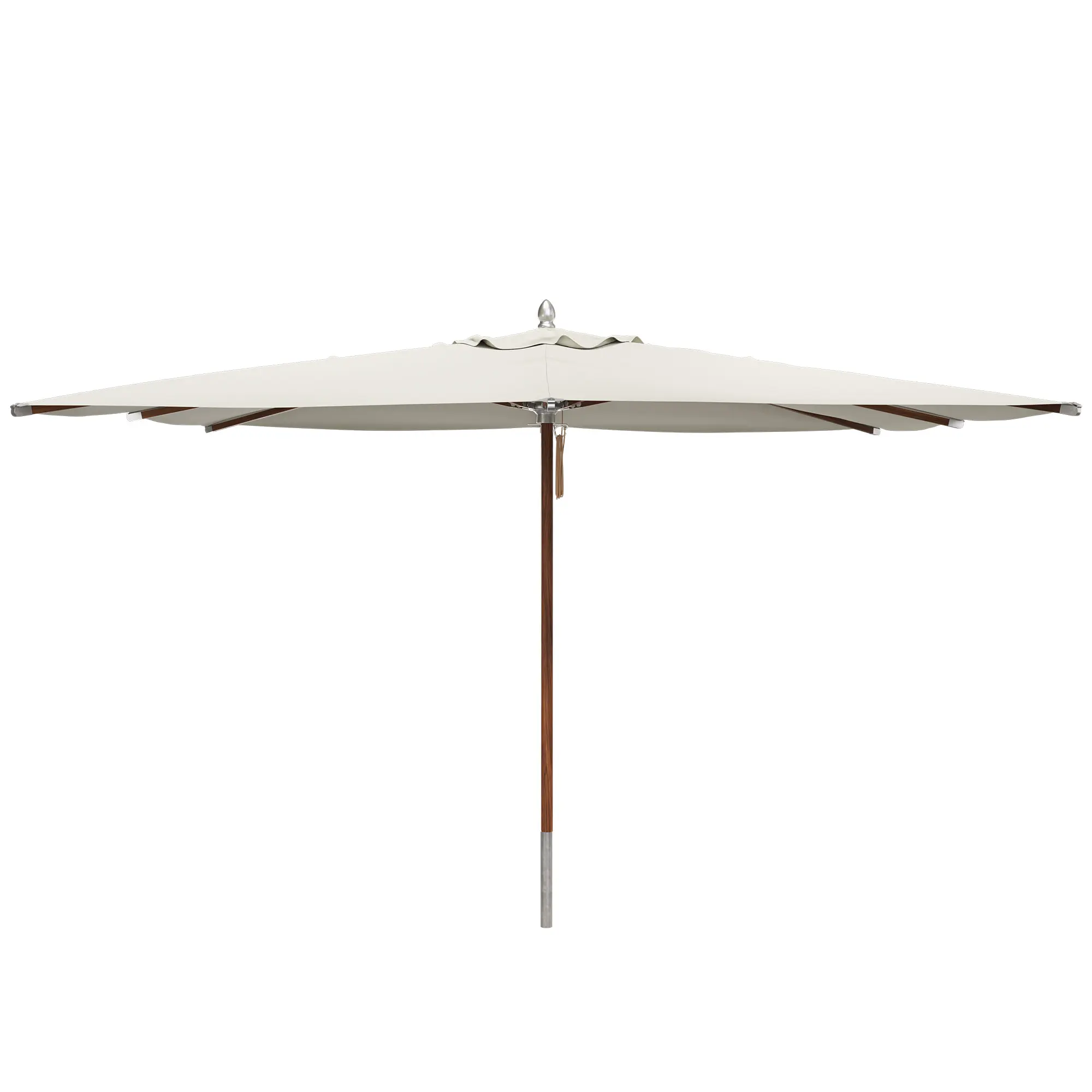 Atlantis White parasoll 330 x 330 cm