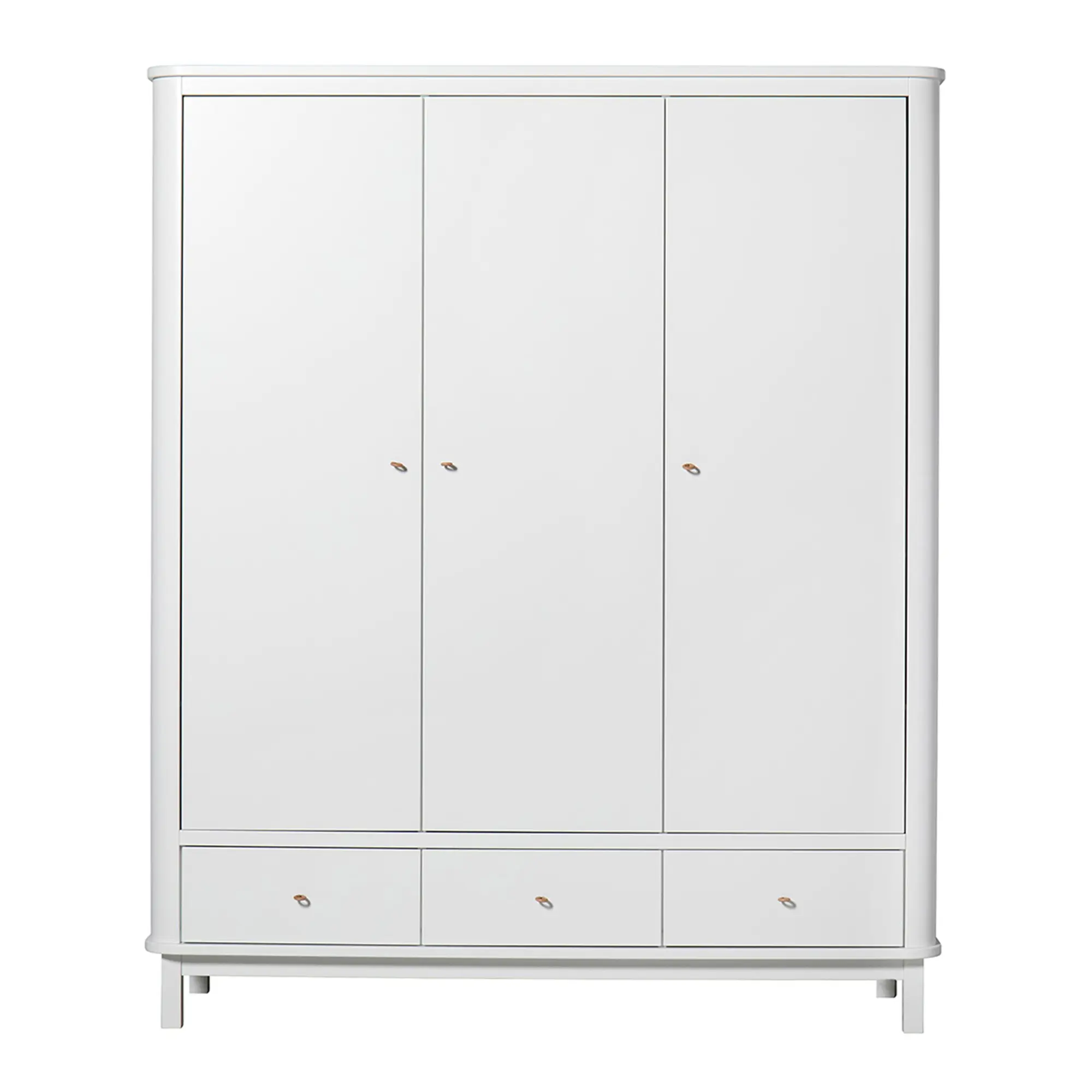 Wood Wardrobe 3 Doors