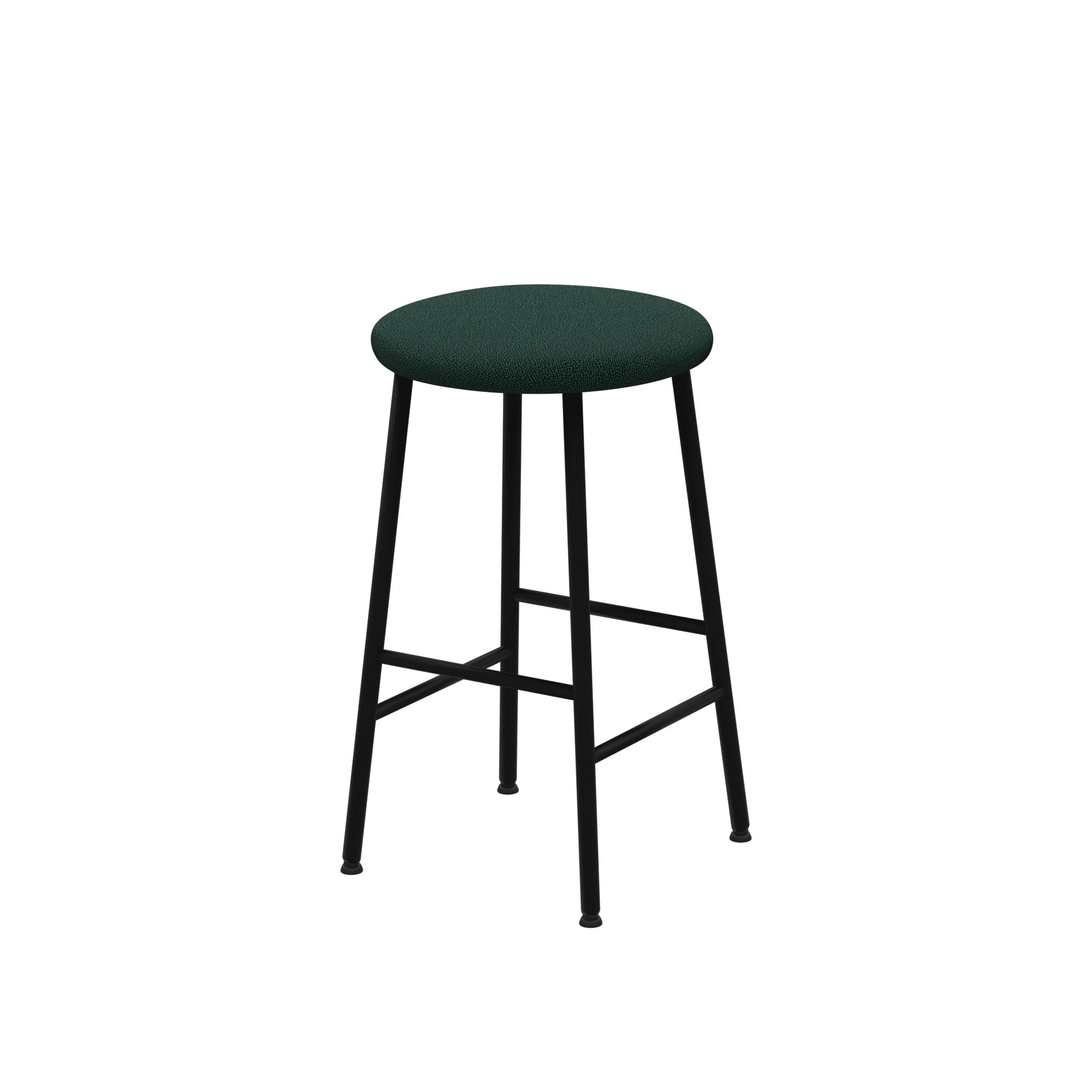 HEM - Kendo Bar Stool - Pine - Barstolar & barpallar - LucidiPevere - Grön - Metall/Trä/Skum/Plast/Ull