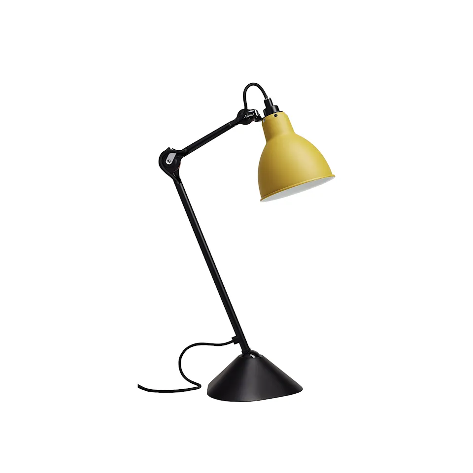 Lampe Gras No205 - Rund - Svart sokkel