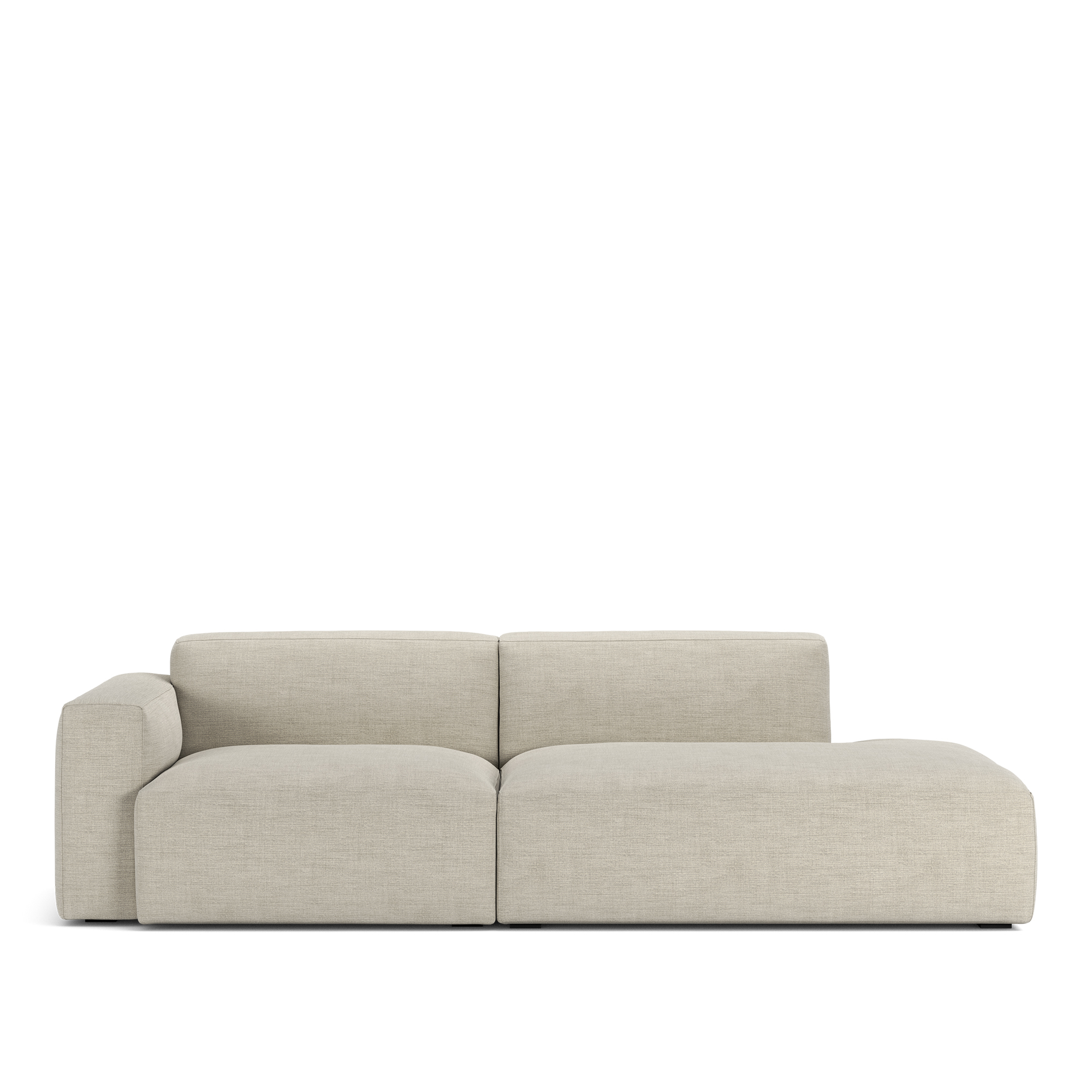 NOGA - Brick 2-Seater Open End Right Sienna 102 Removable Upholstery - Soffor
