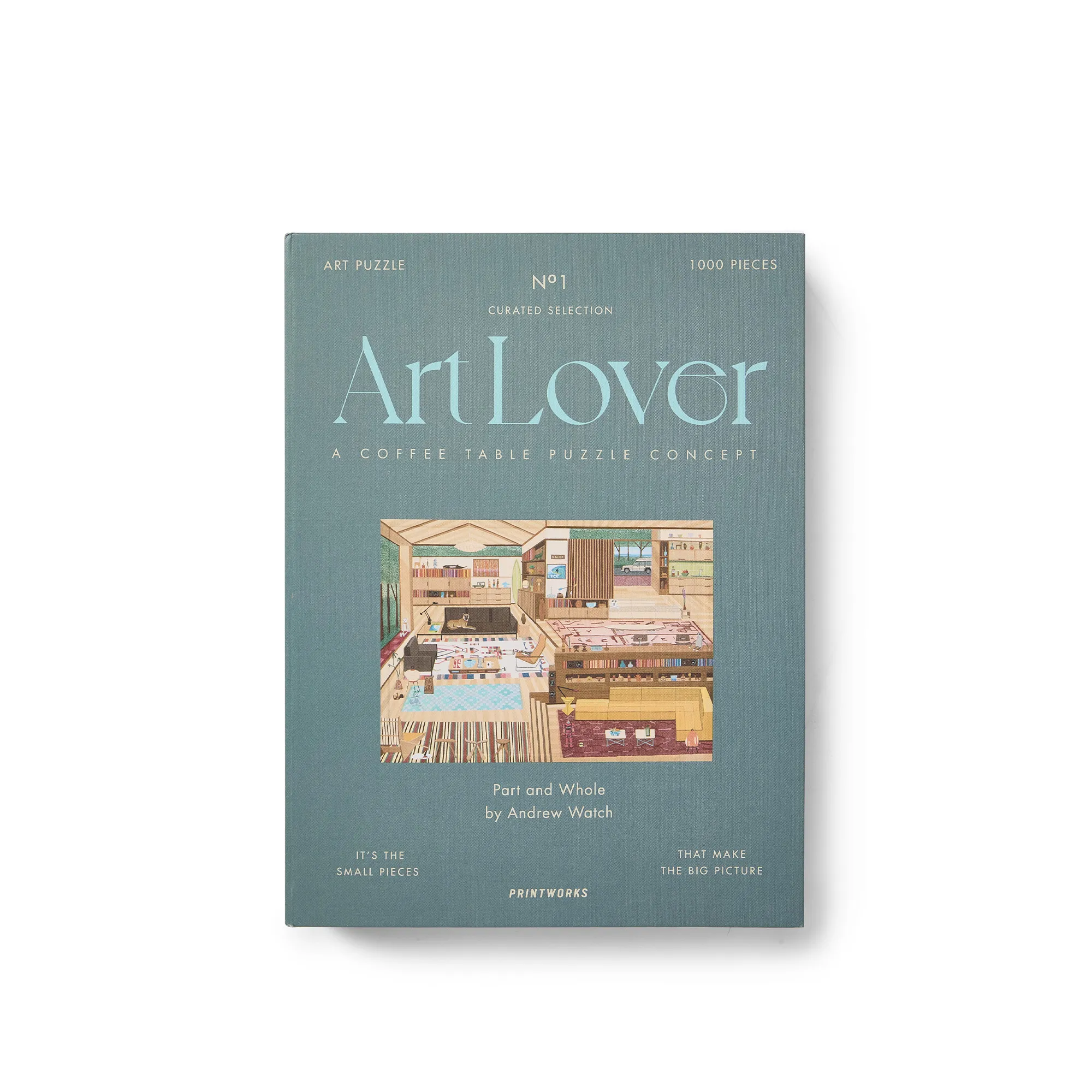 Art Lover Book Puzzle - Part and Whole, 1000 pcs