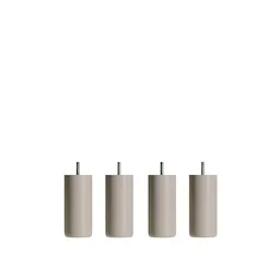 DUX SC sängben rund oatmeal  4-pack