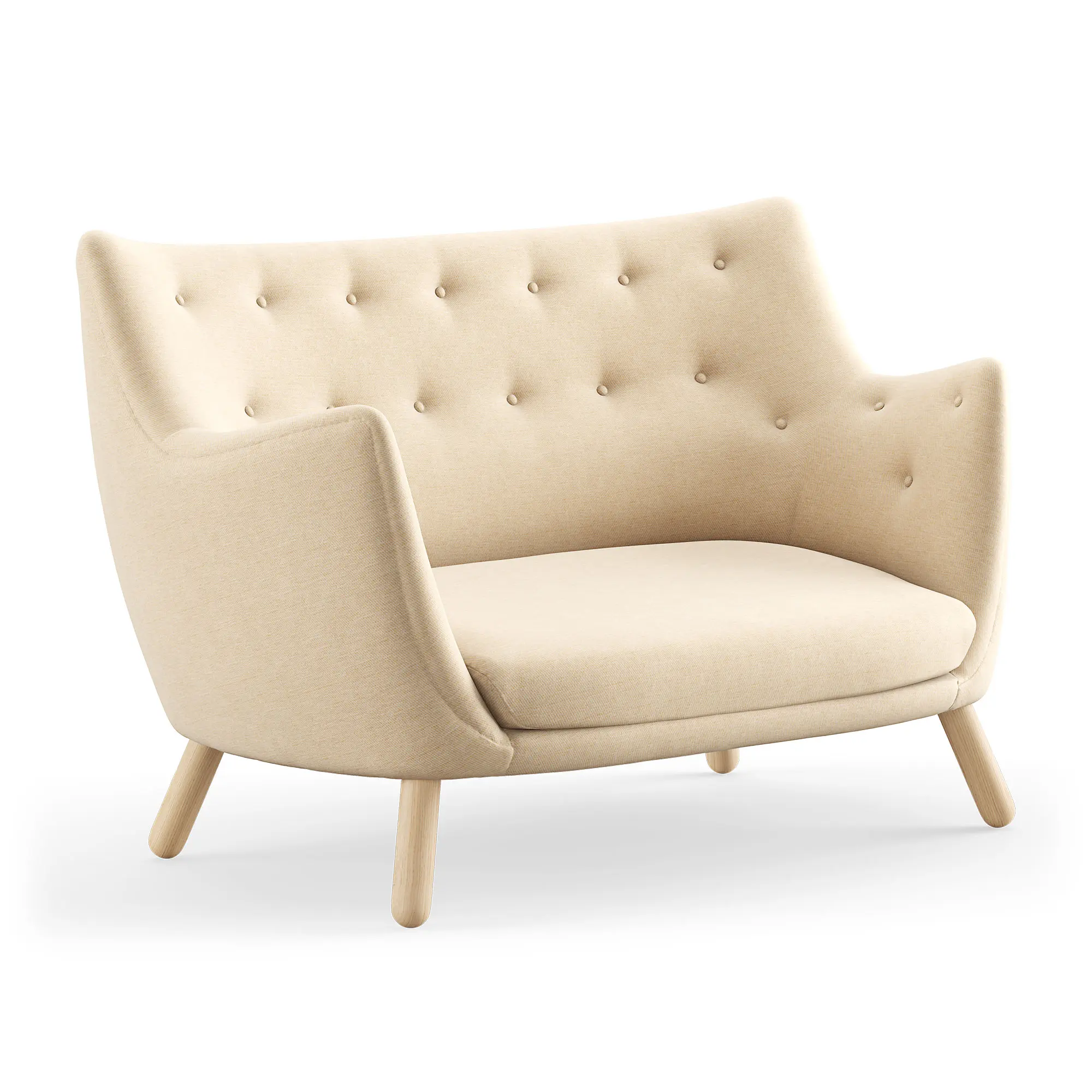 Poet soffa Light oiled oak