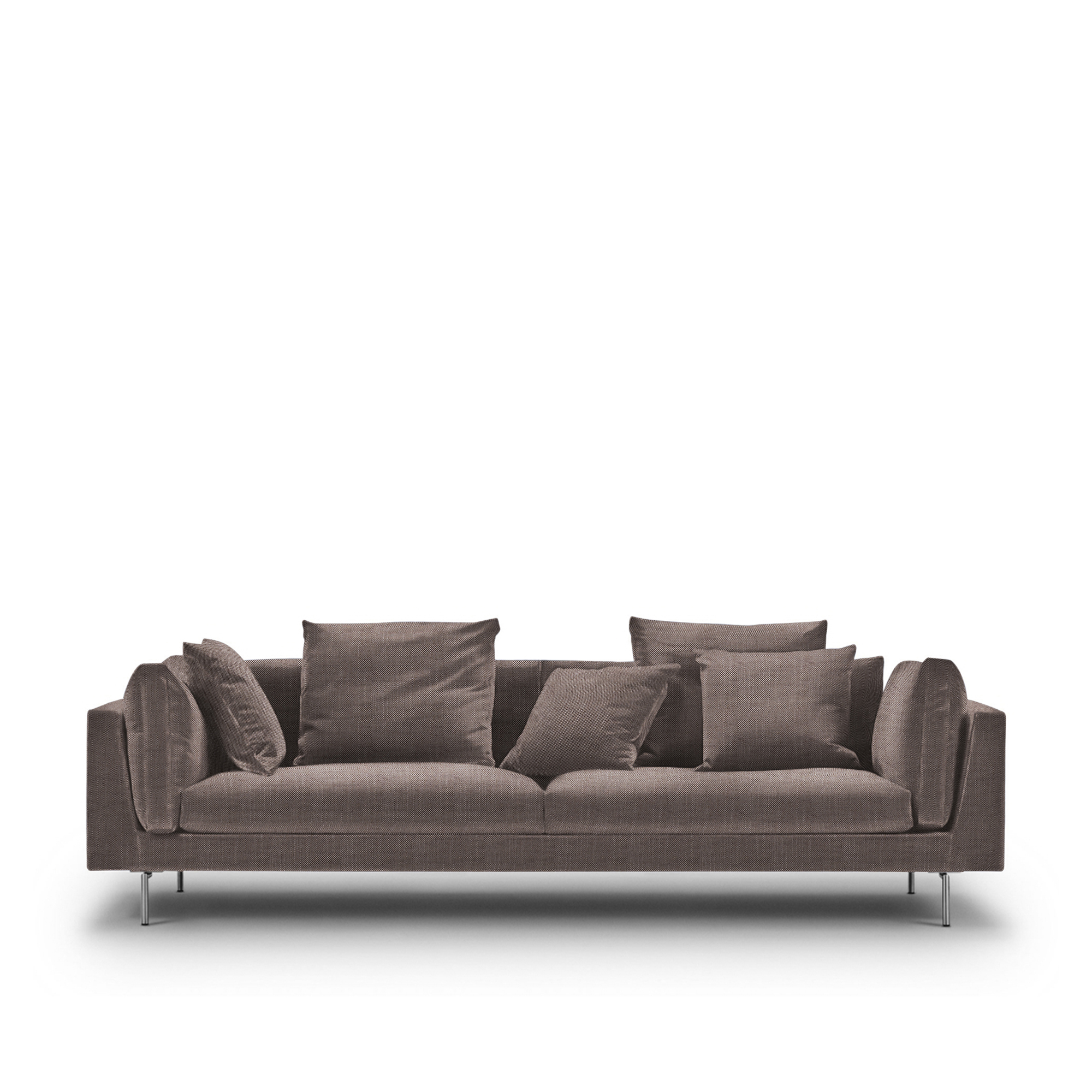 Eilersen - Float High 280x100, Inkl. 2 armkuddar, Fabric Cat. 3 Cross 36 - Soffor - Jens Juul Eilersen - Brun