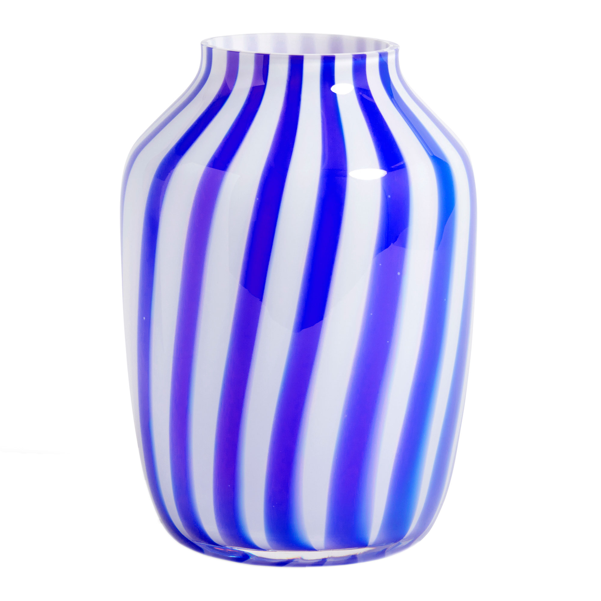 HAY - Juice Vase High Blue - Krukor & vaser - Kristine Five Melvær - Blå