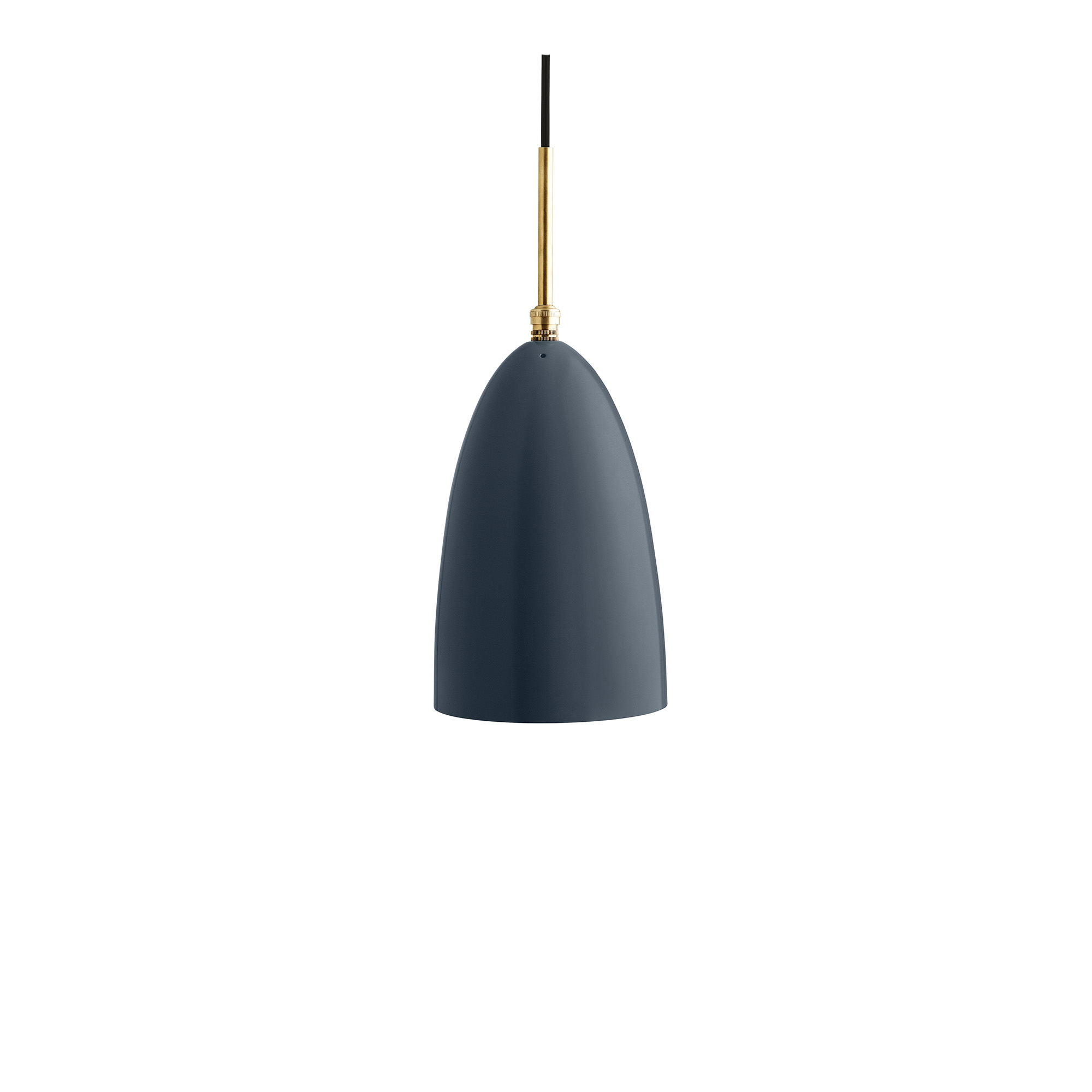Gubi - Gräshoppa Pendant, Anthracite Grey - Pendellampor - Greta Magnusson Grossman - Grå