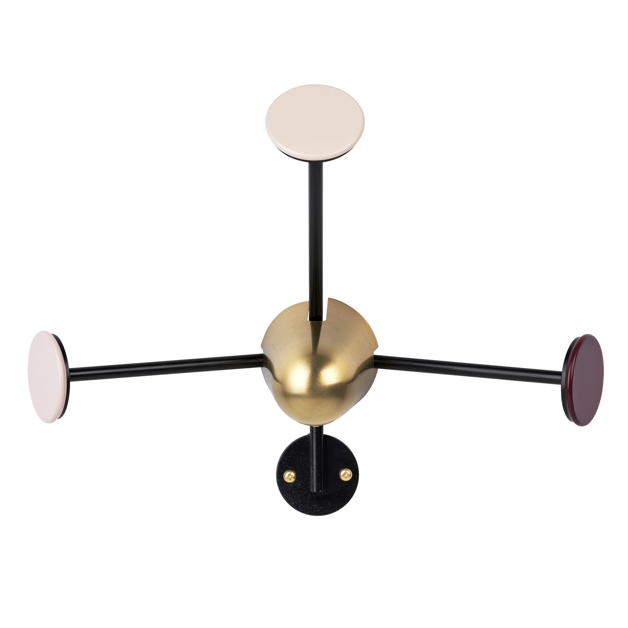 Gubi - Matégot Coat Rack - Vintageröd - Klädhängare & galgar - Mathieu Matégot - Röd