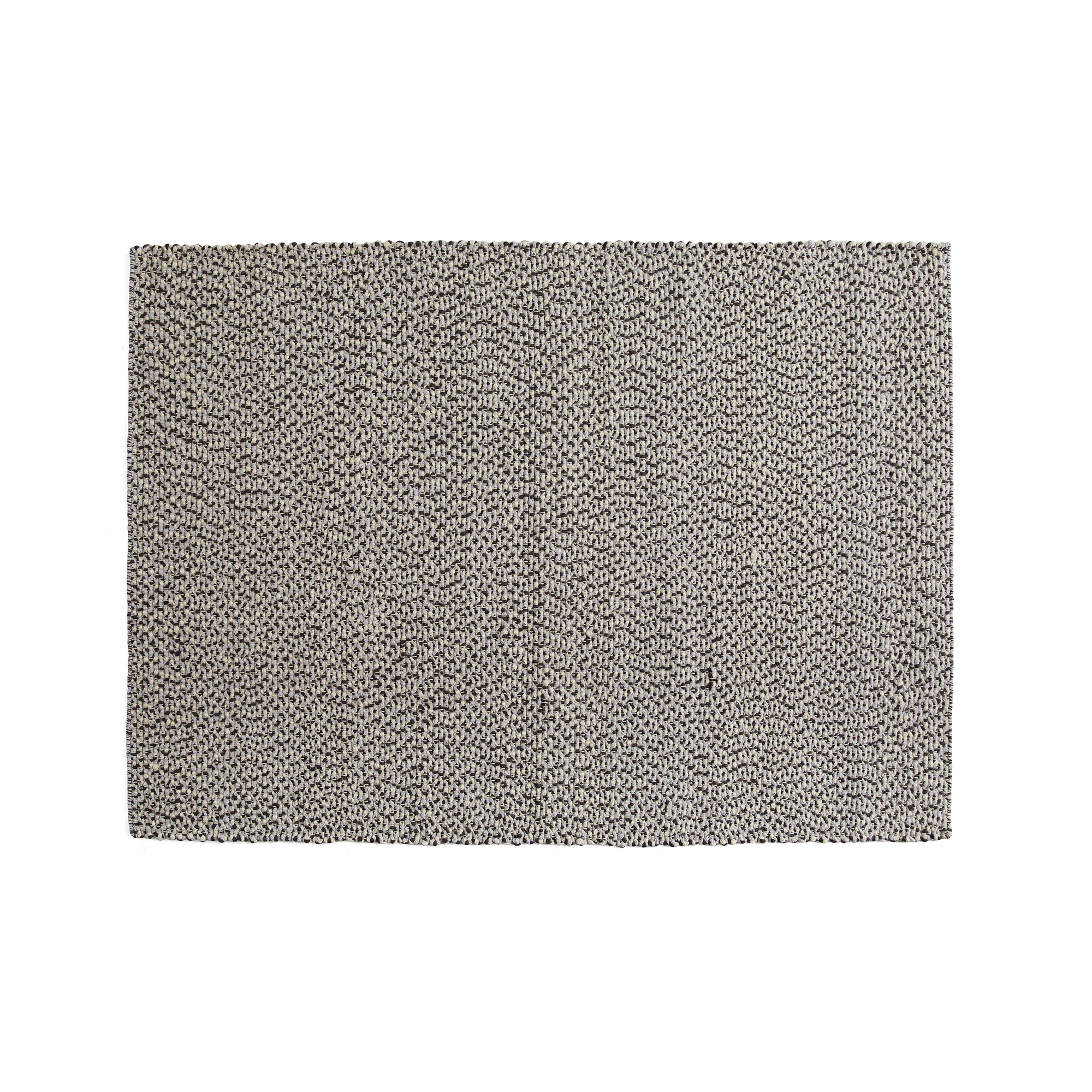 HAY - Braided Rug 140 X 200 - Grey - Mönstrade mattor - Grå
