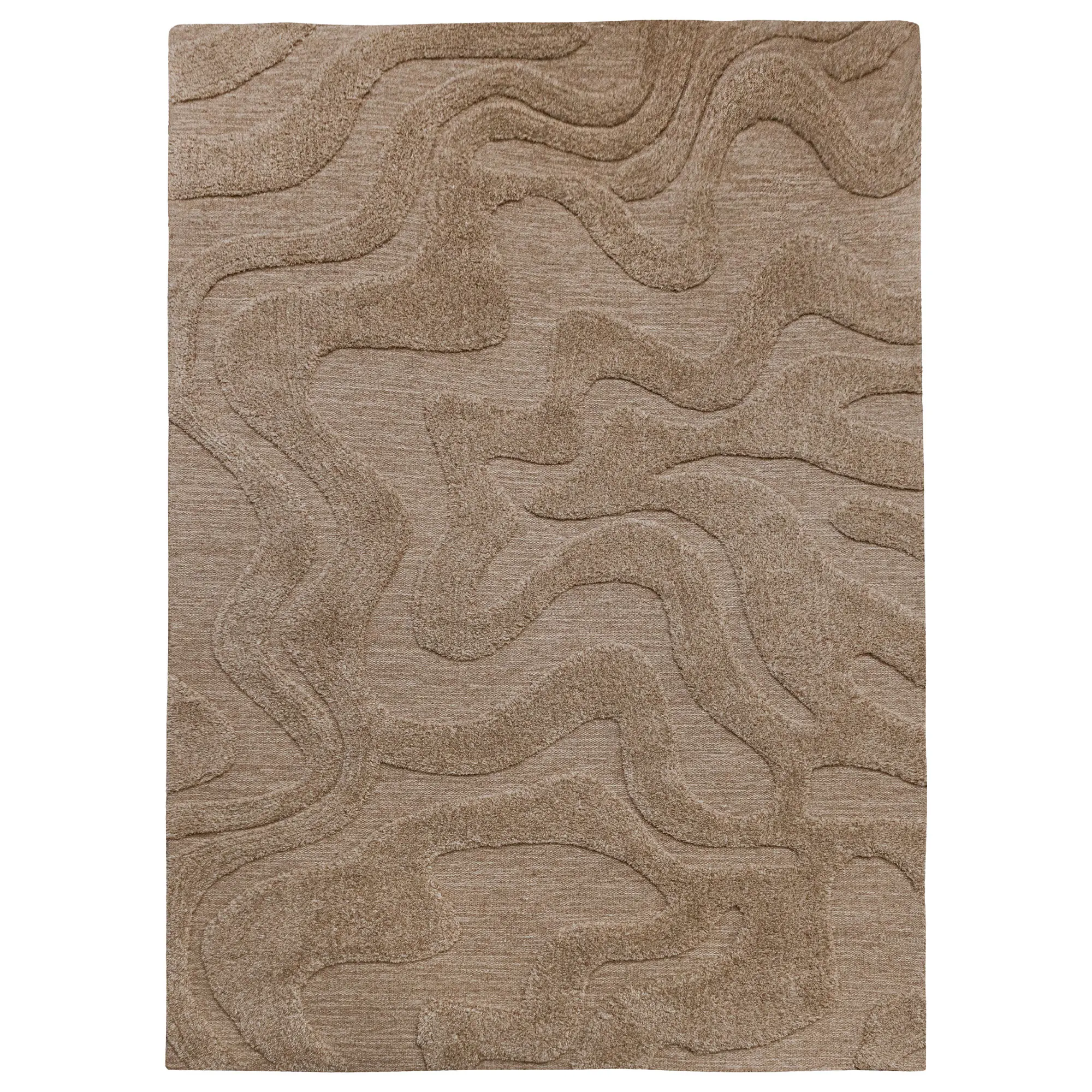 Norlander ullmatta beige-melange