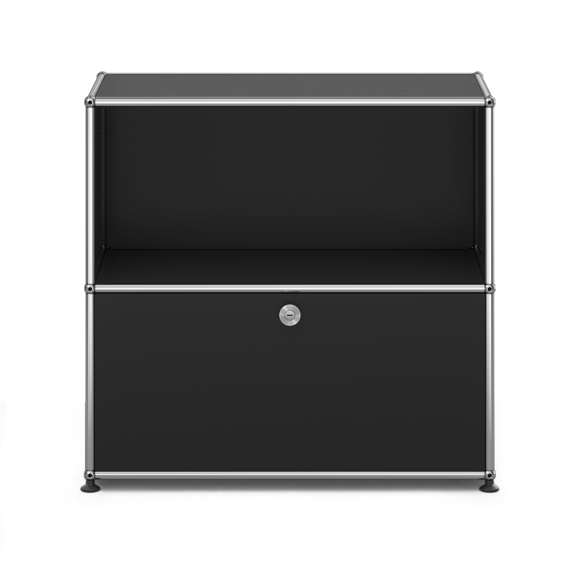 USM - USM Haller M62 30 Graphite Black - Sk&auml;nkar och sideboards - Fritz Haller & Paul Sch&auml;rer - Svart - Metall