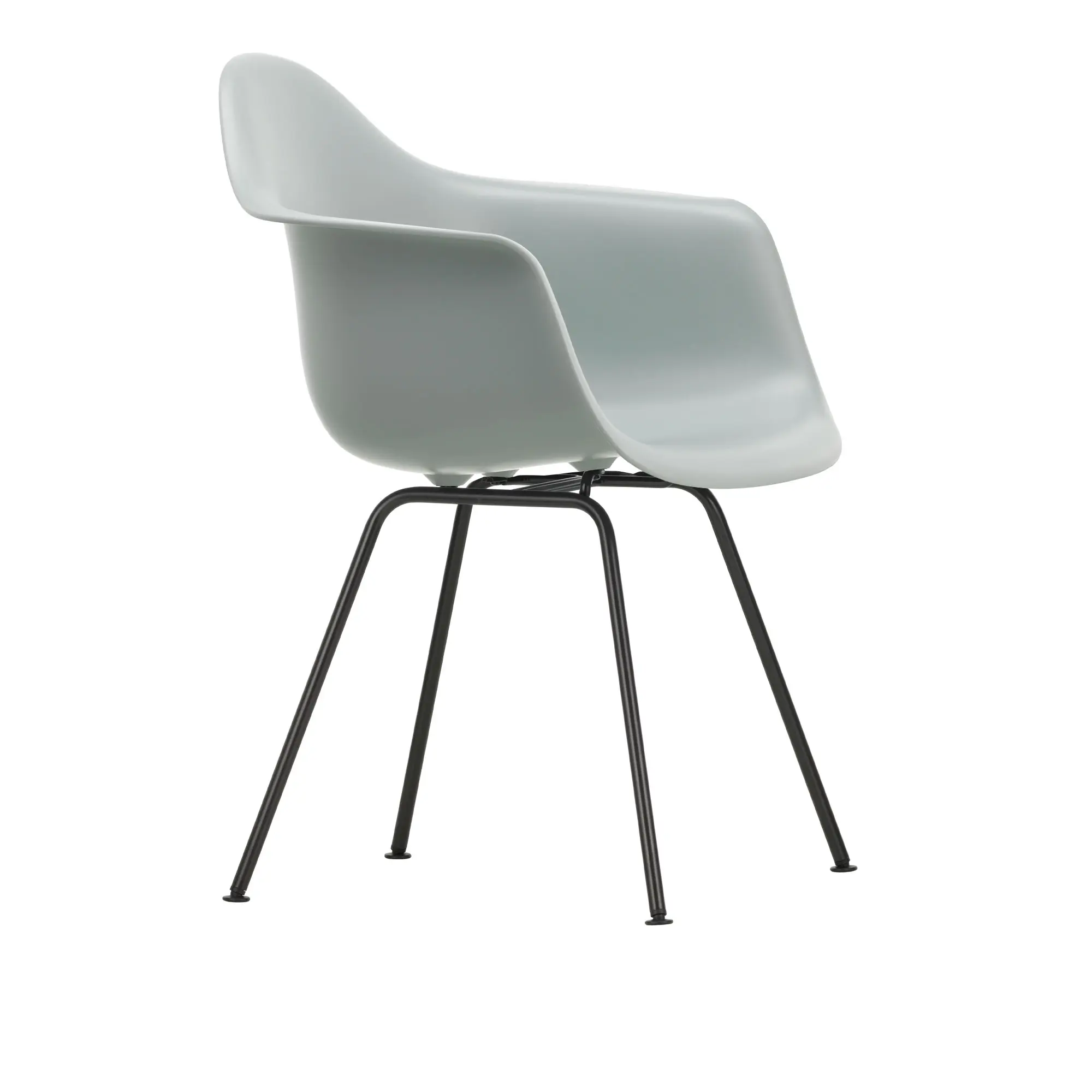 Eames RE Plastic Armchair DAX matstol Basic Dark