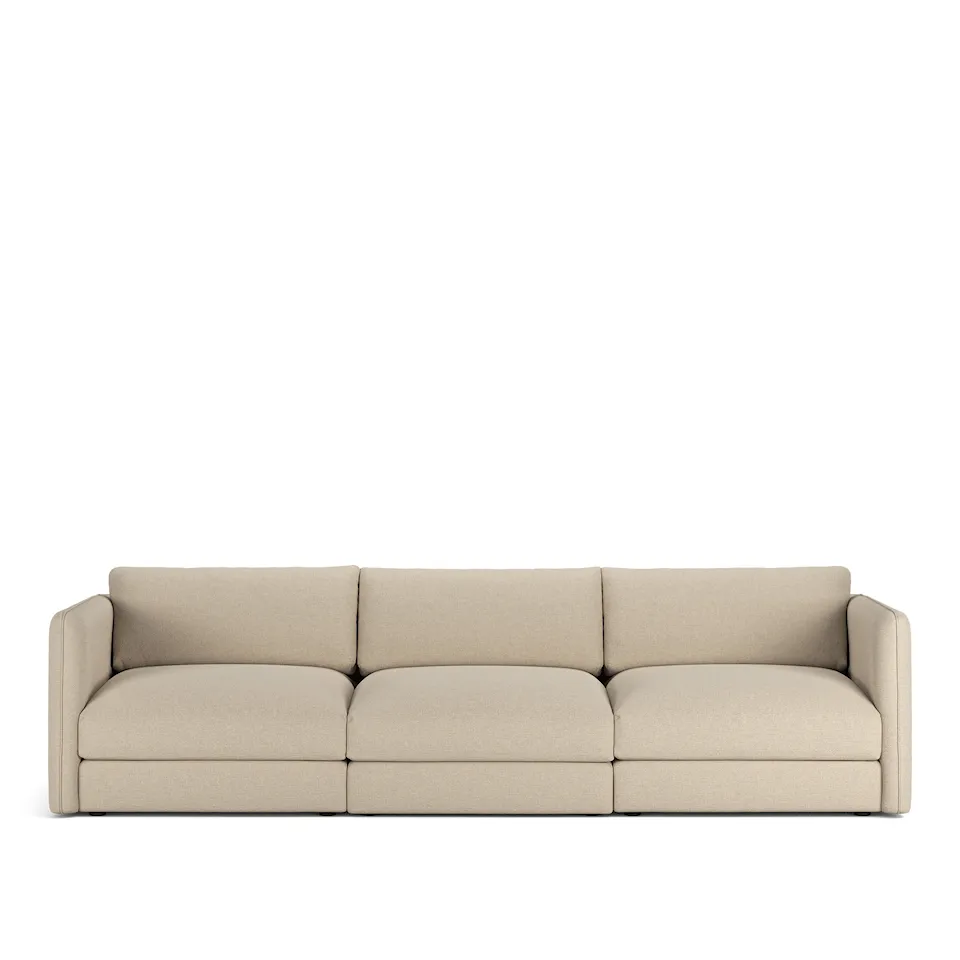 Pavarotti 3-Seater, Removable Cover, Cushion Variant 03, Lario 107