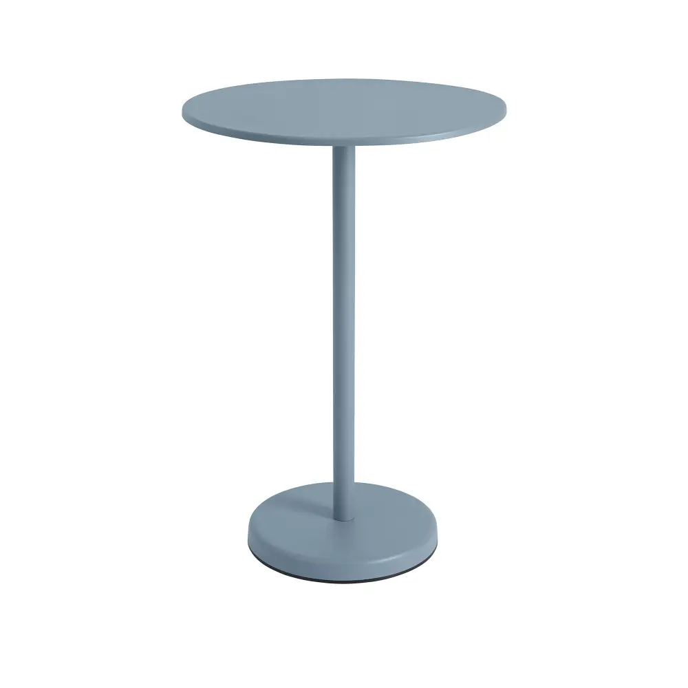 Linear Steel Café Table Ø 70 h