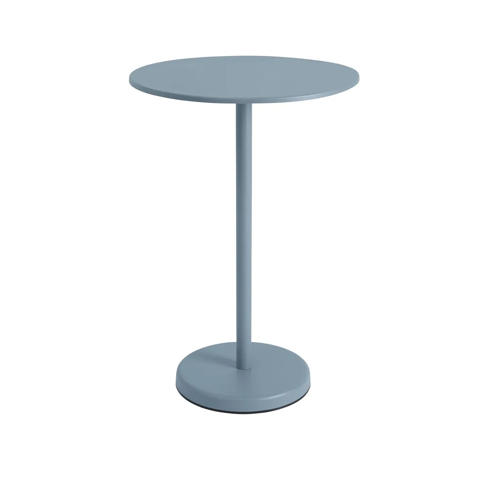 Linear Steel Café Table Ø 70 h