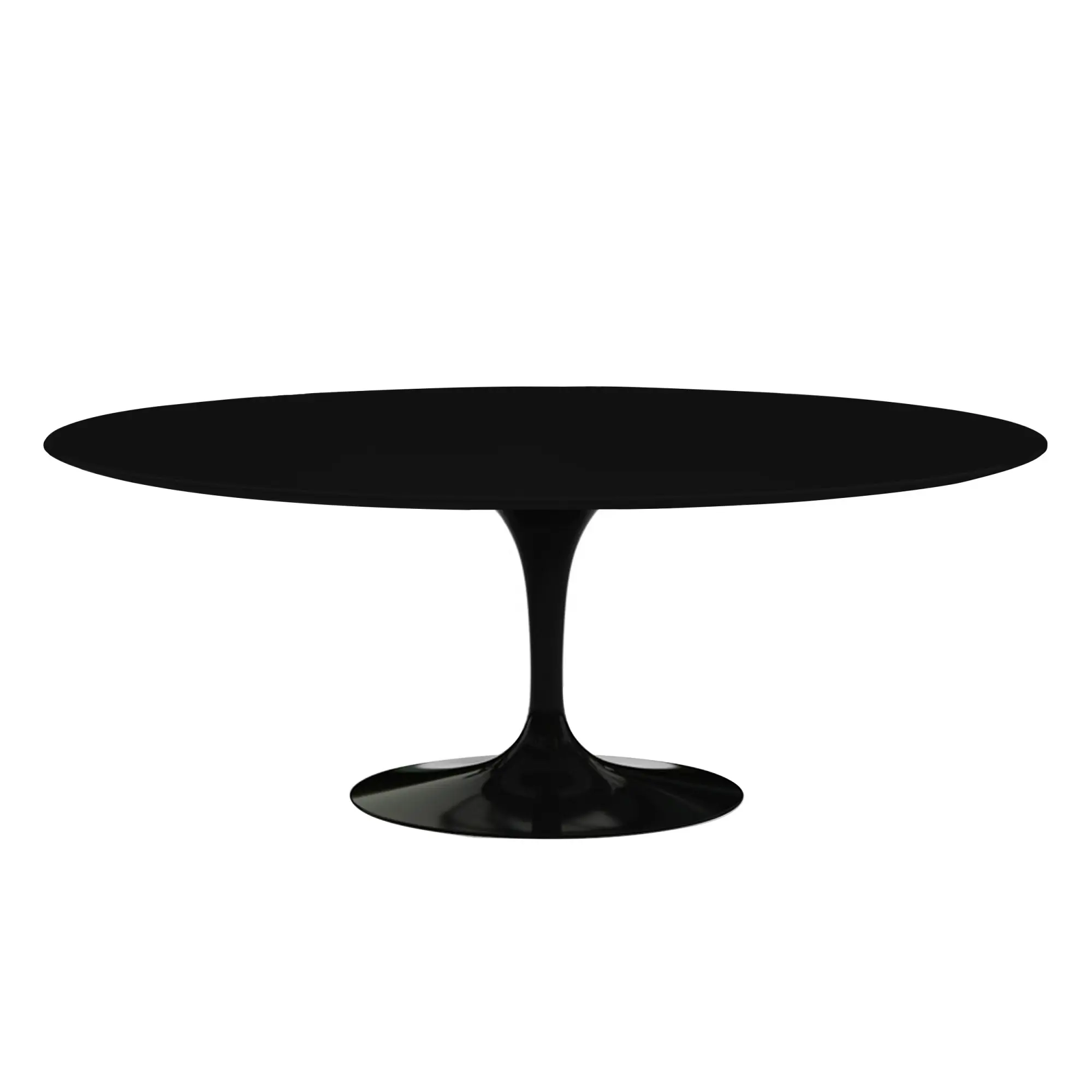 Saarinen Oval spisebord 198 cm Black