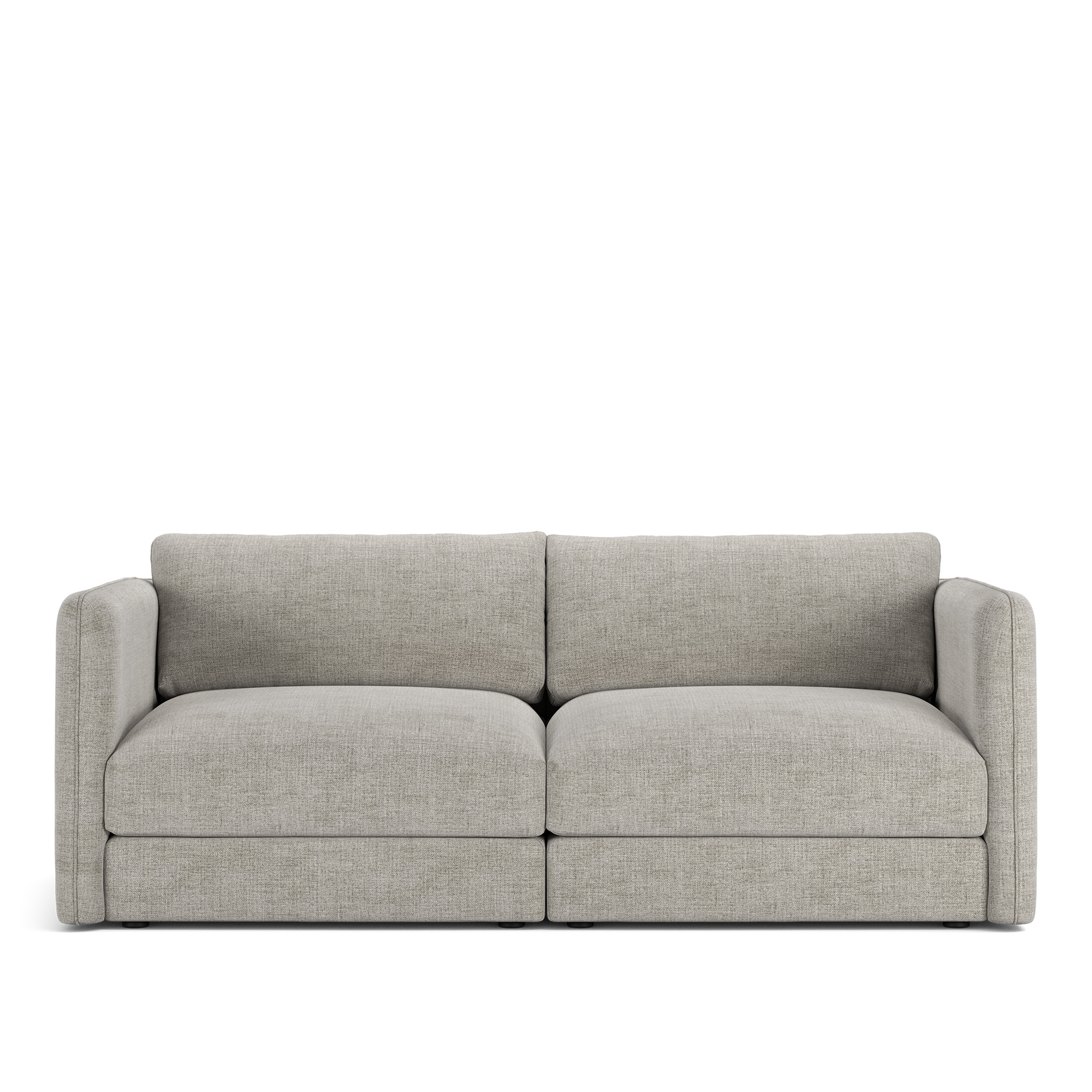 NOGA - Pavarotti 2-Seater, Fixed Cover, Cushion Variant 03, Sienna 103 - Soffor - Gr&aring;