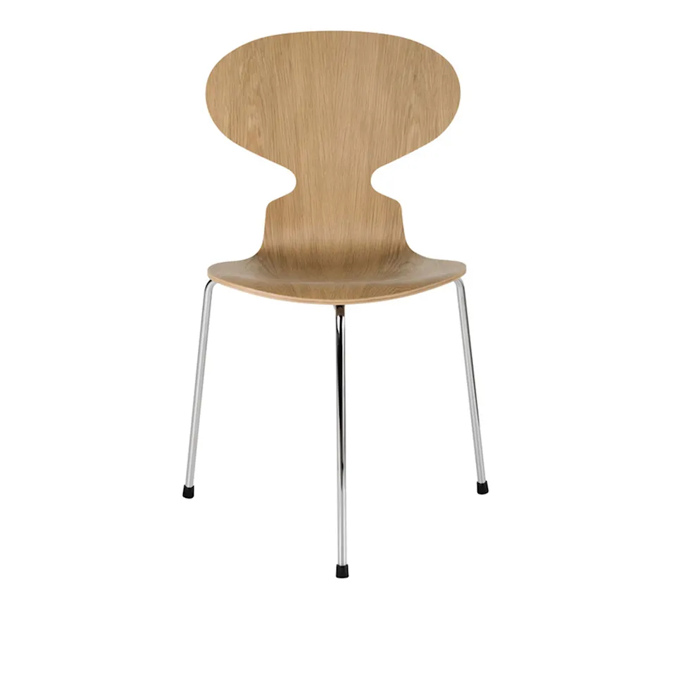 3100 Myran stol Lacquered Veneer Chrome