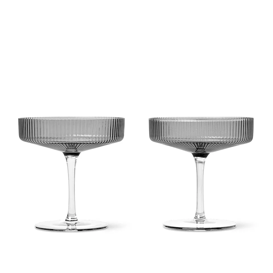 Ripple champagneglas 2-pack