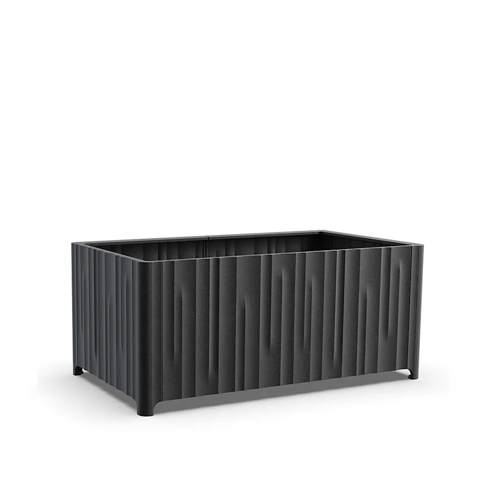 Kolonn Växtkärl Svart