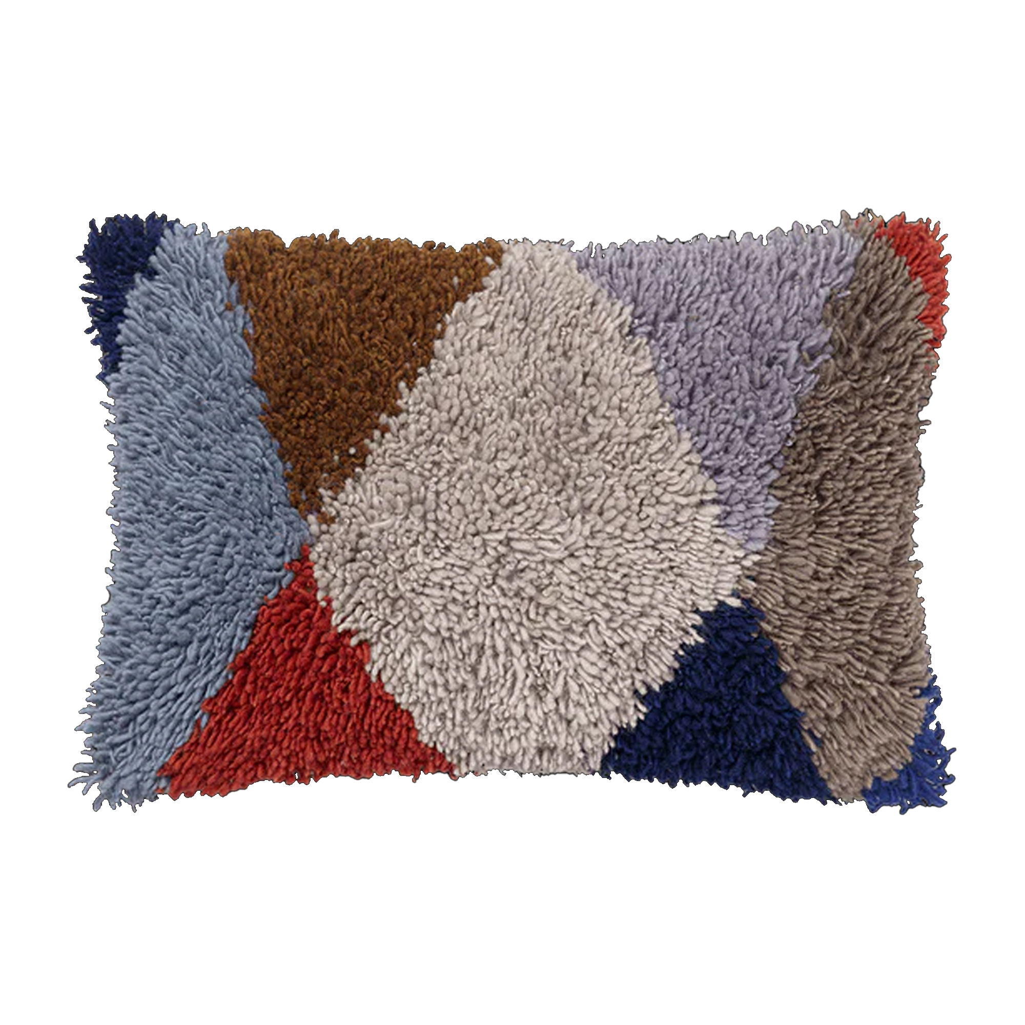 Ferm Living - Harlequin Tufted Cushion - Pynteputer og putetrekk - Flerfarget