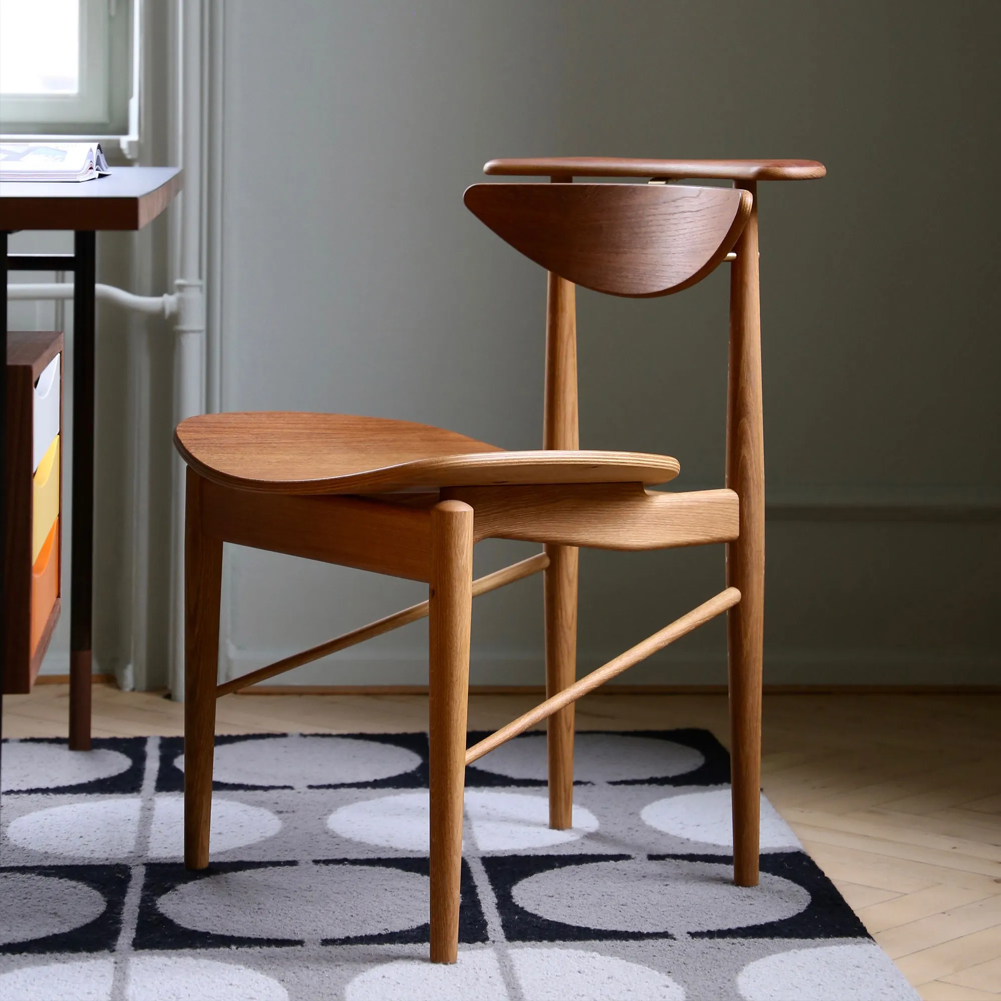 Reading stol - Veneer Seat