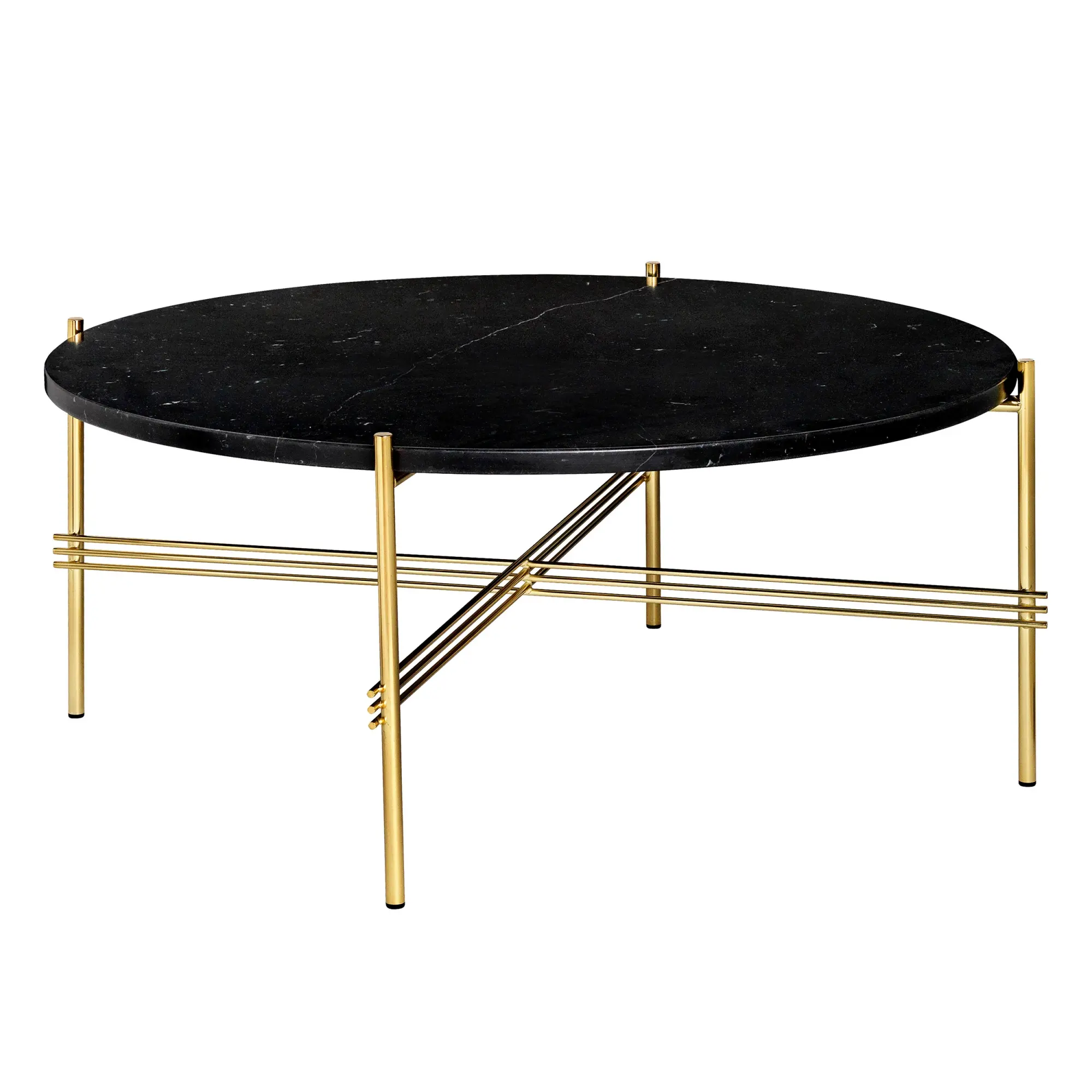 TS soffbord Ø80 cm mässing