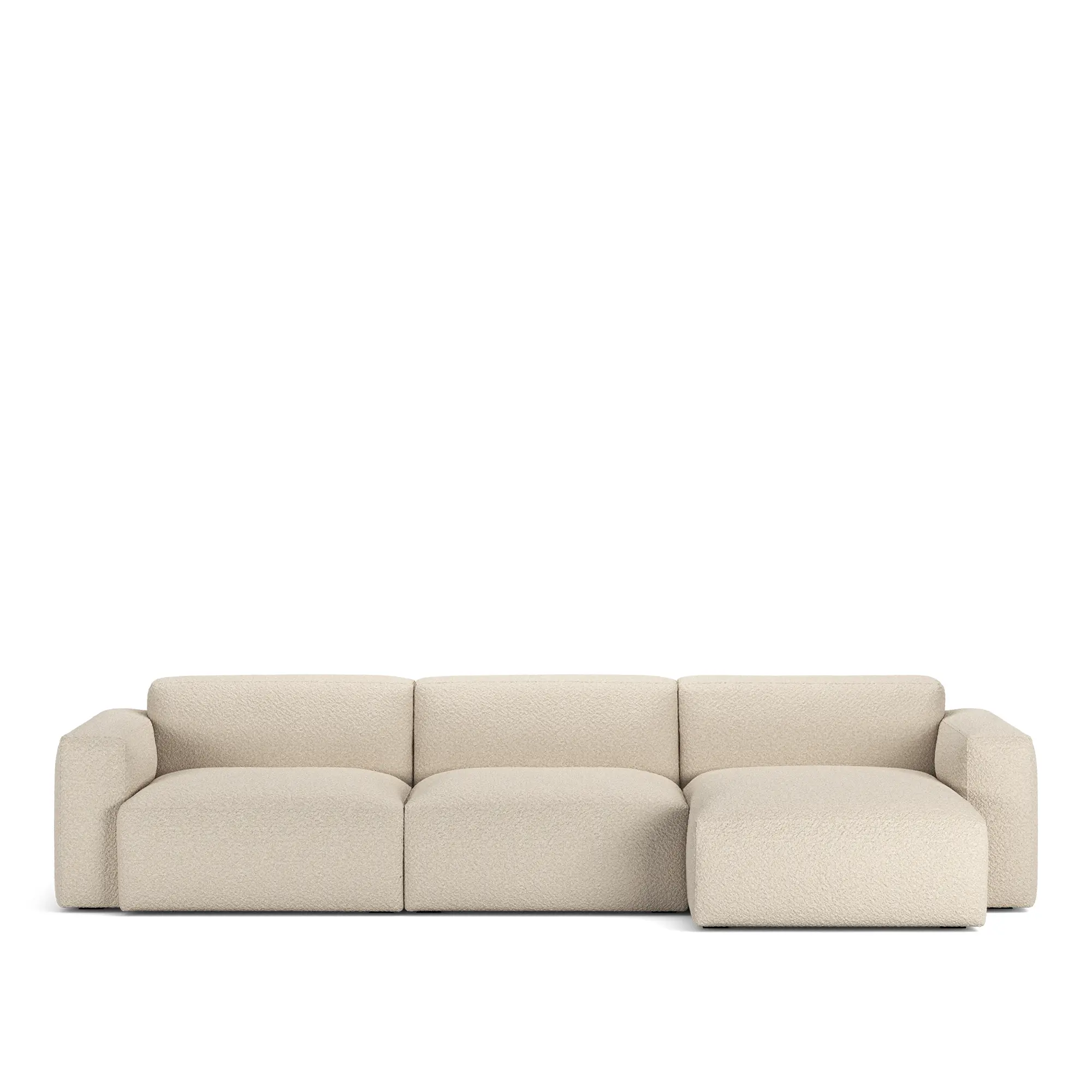 Brick 3-seters sofa sjeselong høyre