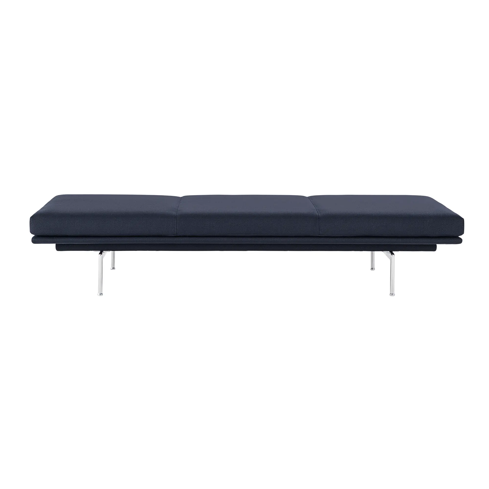 Outline Daybed / Polished Aluminium Base