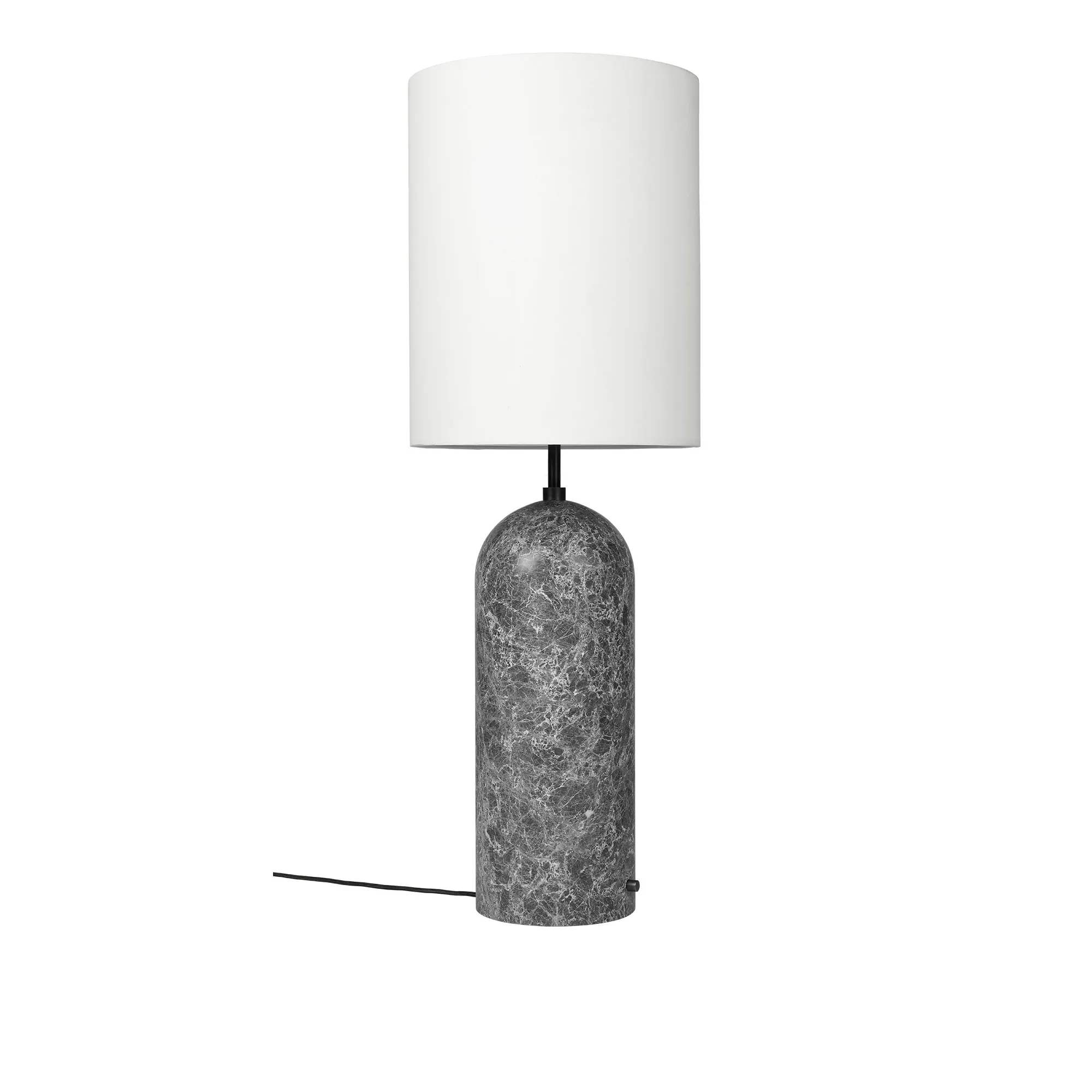 Gravity golvlampa XL High grå marmor