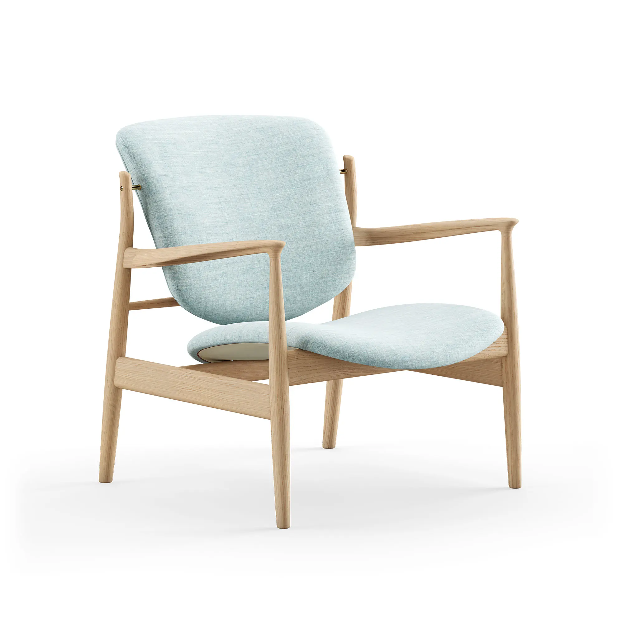 France fåtölj Clear oiled oak