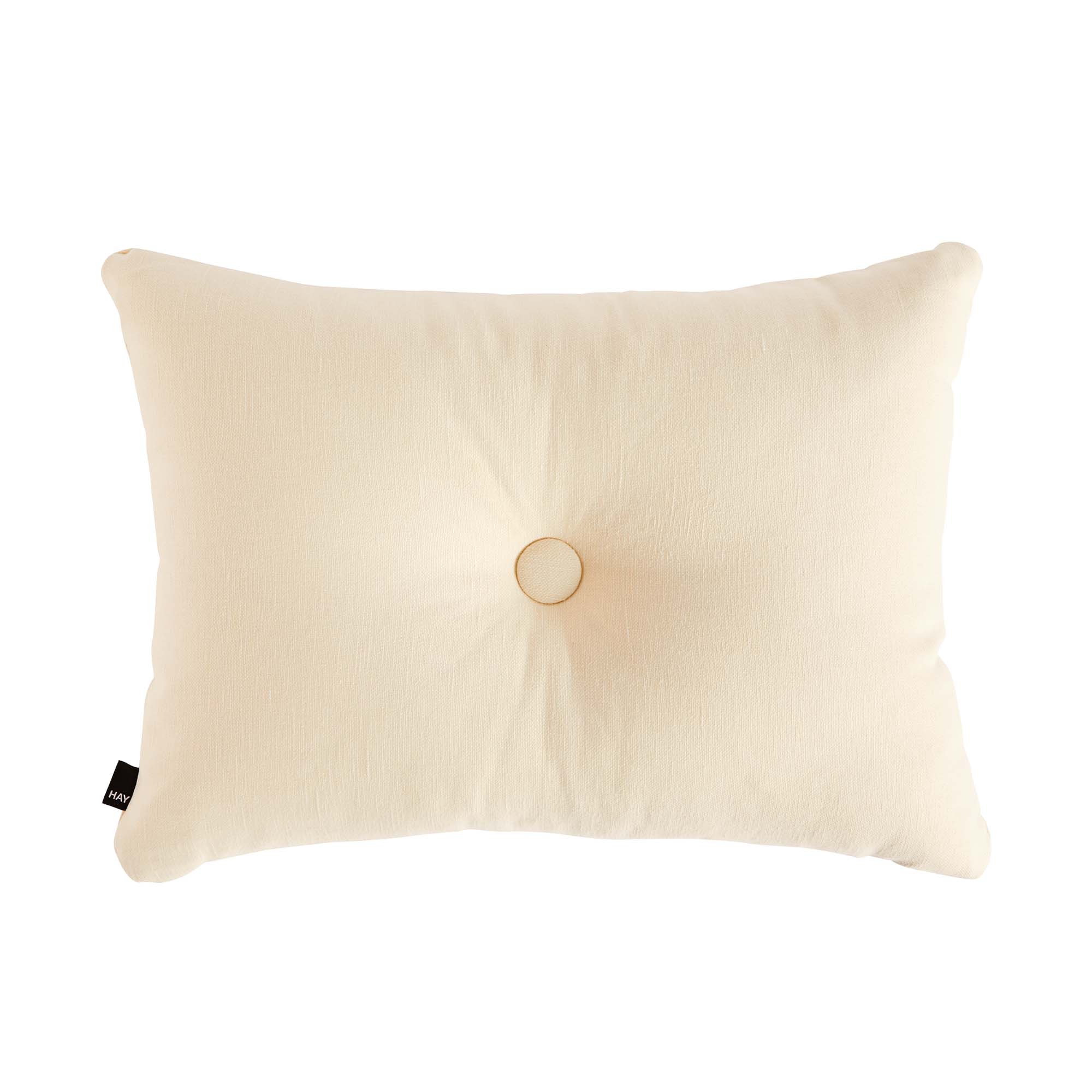 HAY - Dot Cushion Planar 1 dot - Ivory - Prydnadskuddar & kuddfodral - Beige