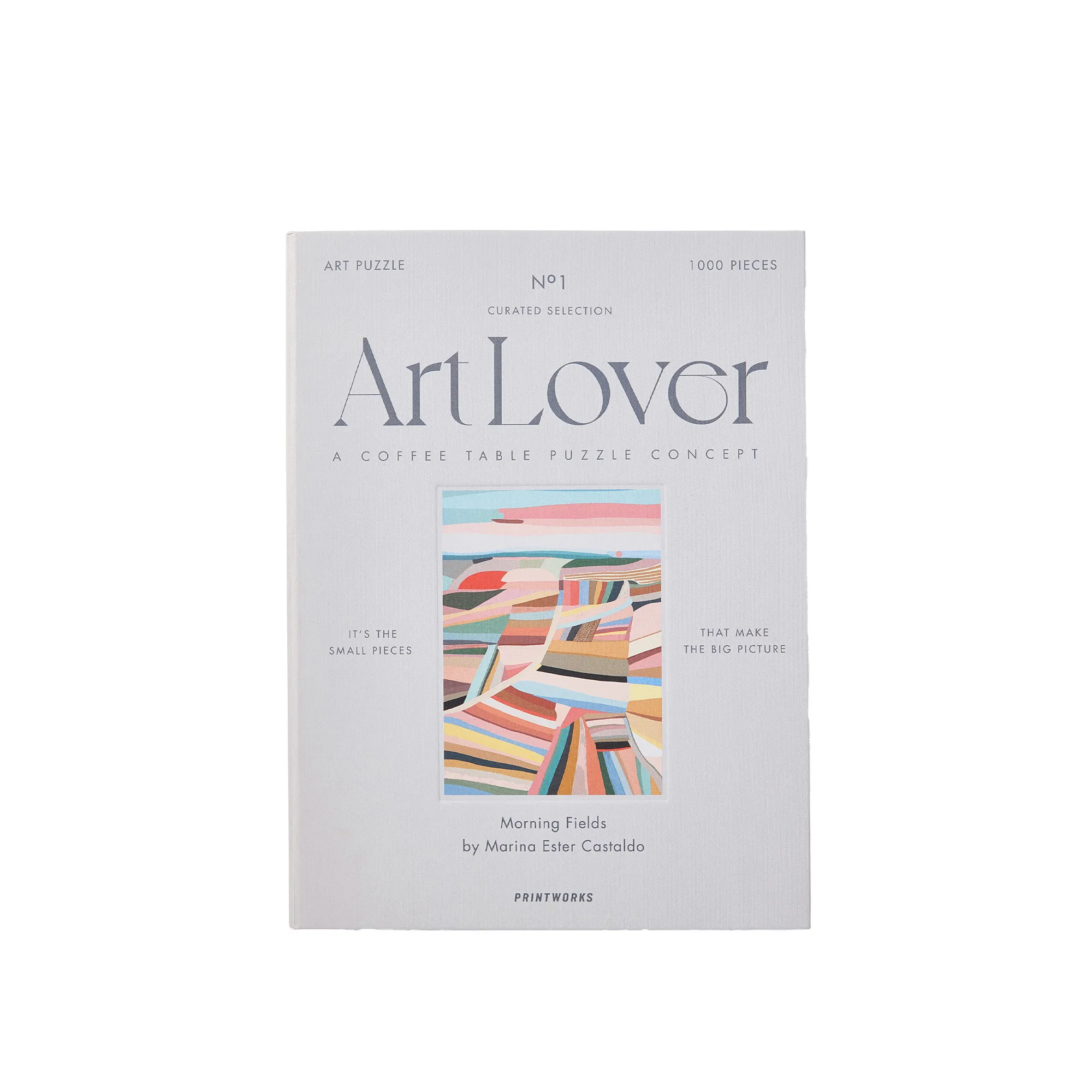 Art Lover Book Puzzle - Morning Fields, 1000 pcs