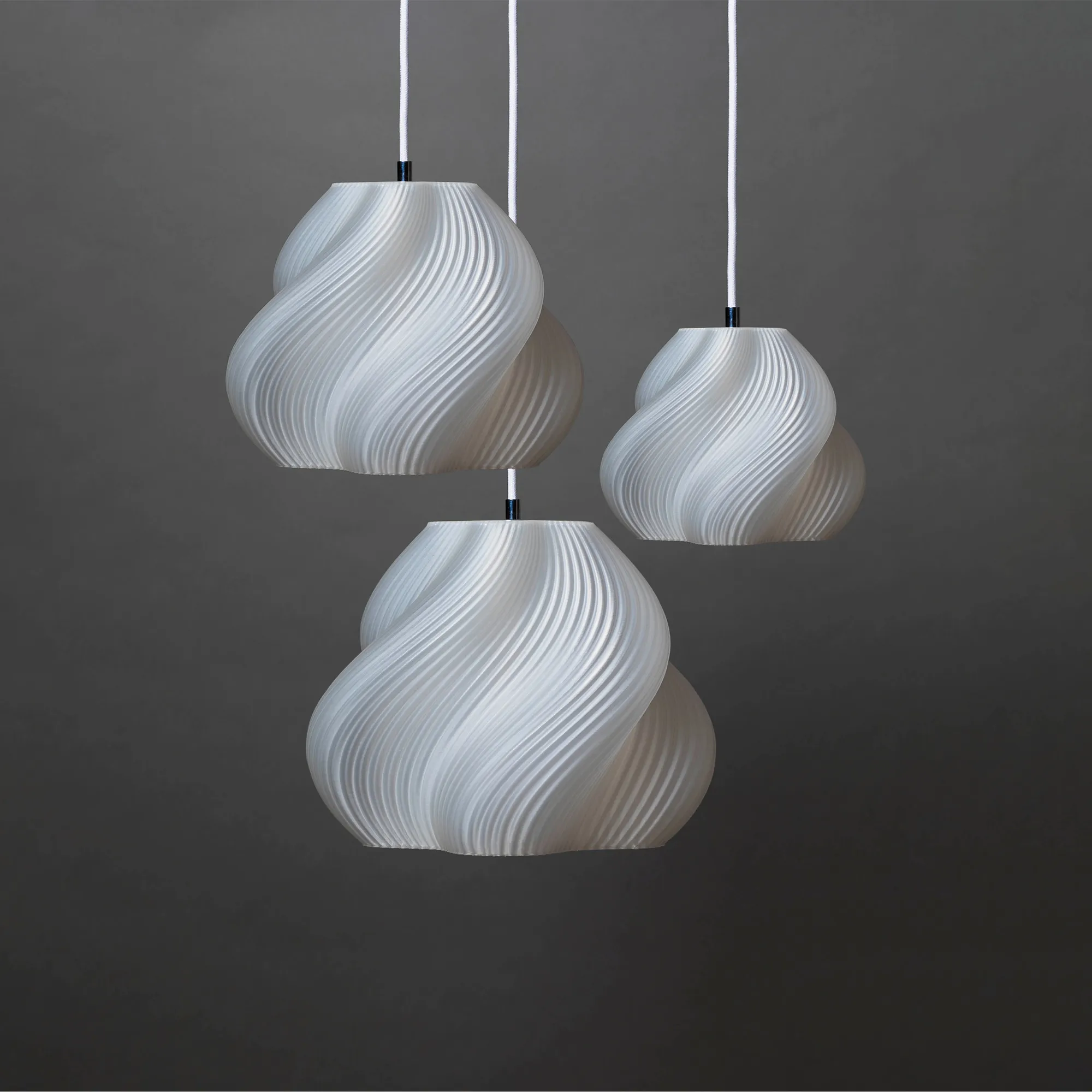 Soft Serve 03 pendellampa krom
