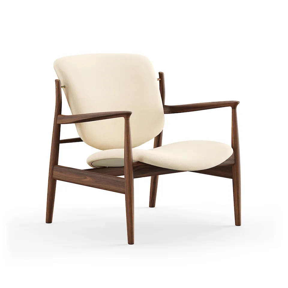 France fåtölj Walnut