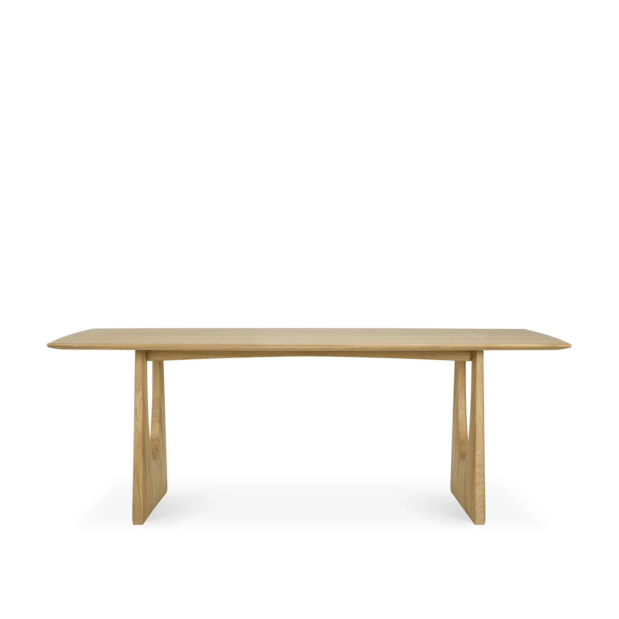 Geometric Dining Table Oak