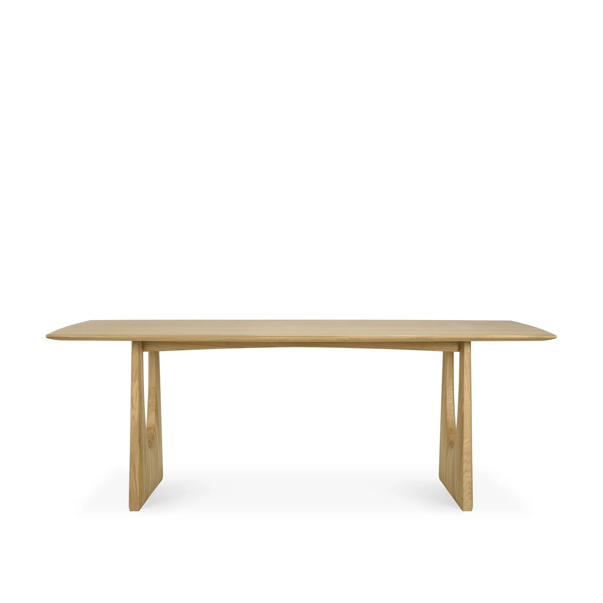 Geometric Dining Table Oak