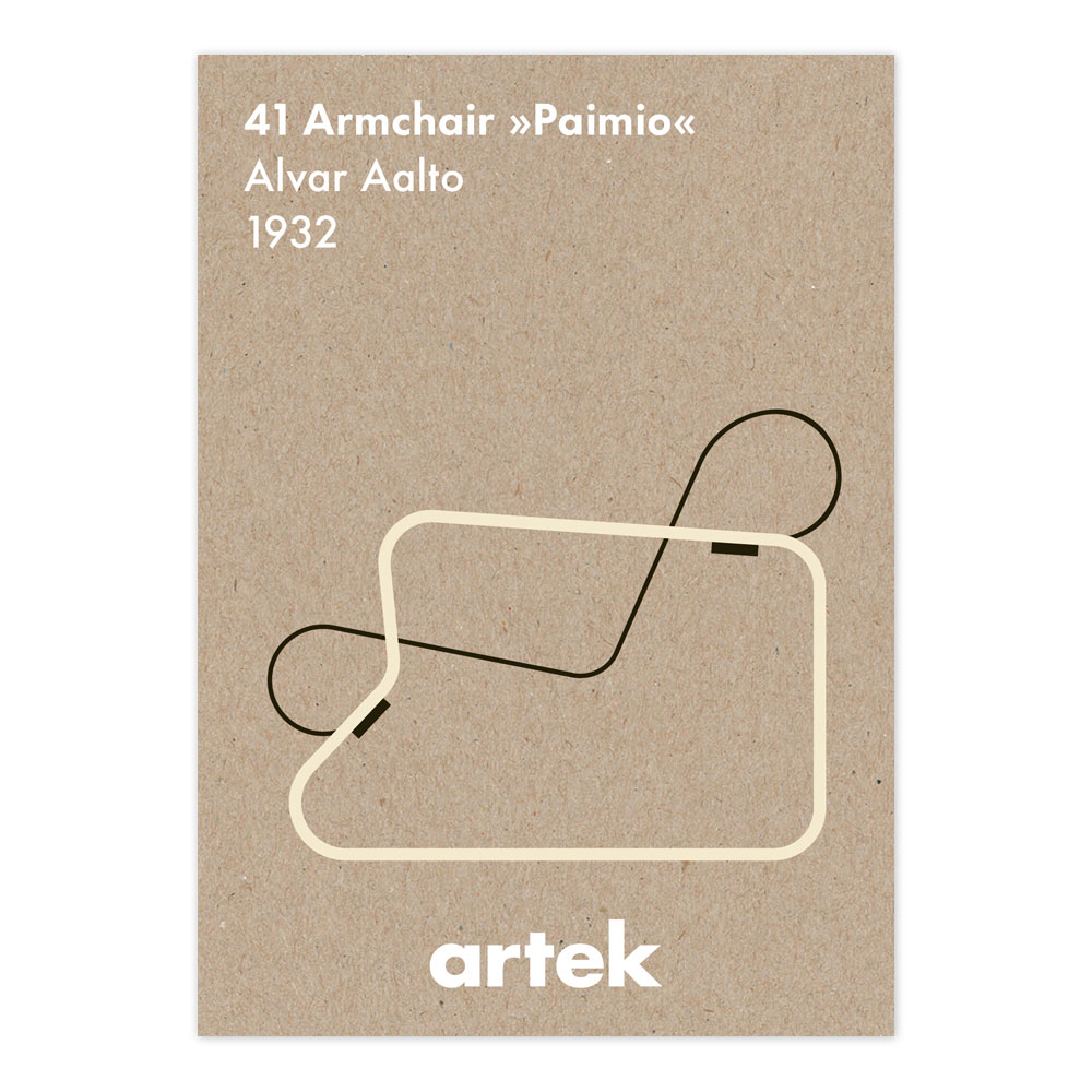 Artek - Icon Poster – Paimio Greige