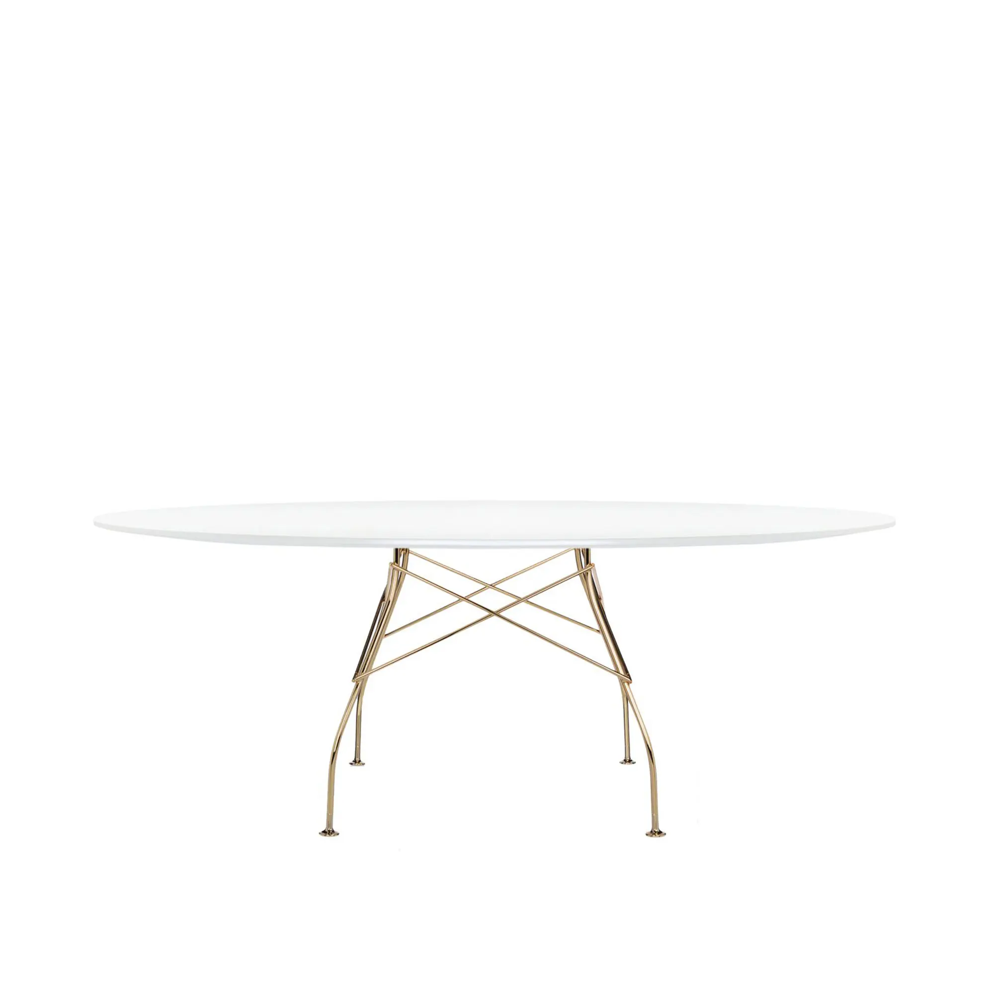 Glossy Oval Table
